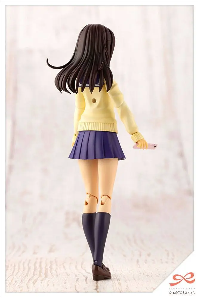 Sousai Shojo Teien Plastic Model Kit 1/10 Madoka Yuki Touou High School Winter Clothes 15 cm termékfotó