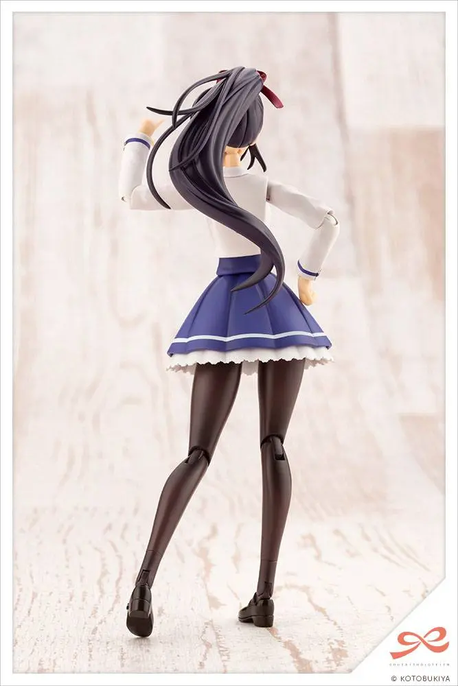 Sousai Shojo Teien Plastic Model Kit 1/10 Ritsuka Saeki St. Iris Gauken Girls' High School Winter Clothes Dreaming Style Snow White 16 cm product photo