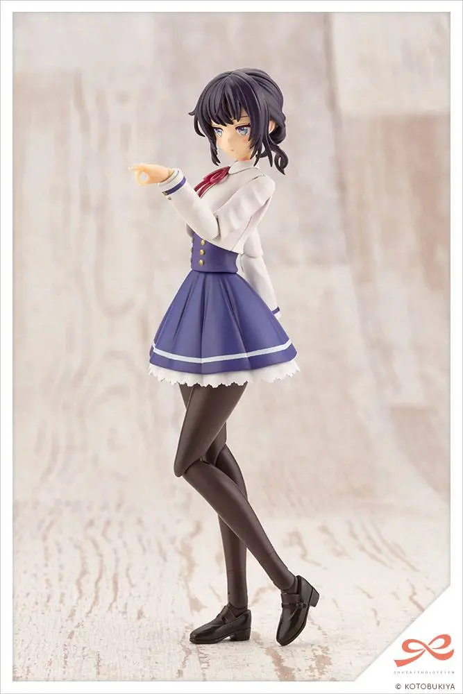 Sousai Shojo Teien Plastic Model Kit 1/10 Ritsuka Saeki St. Iris Gauken Girls' High School Winter Clothes Dreaming Style Snow White 16 cm product photo