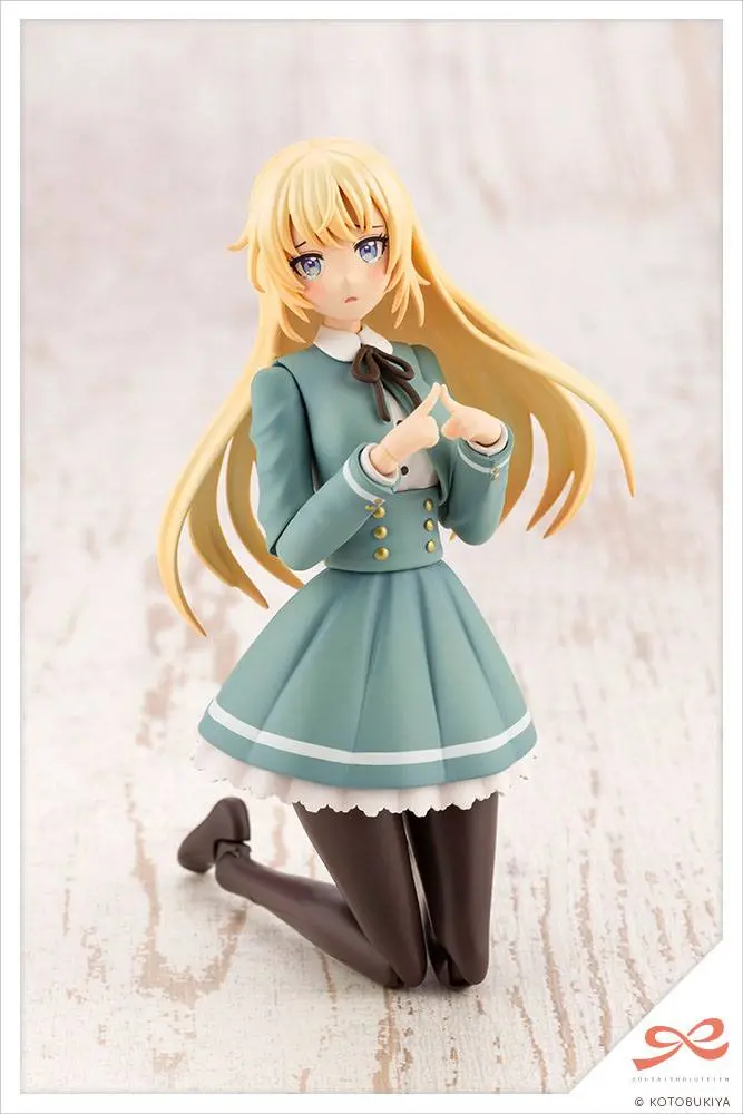 Sousai Shojo Teien Plastic Model Kit 1/10 Ritsuka Saeki St. Iris Gauken Girls' High School Winter Clothes 16 cm termékfotó