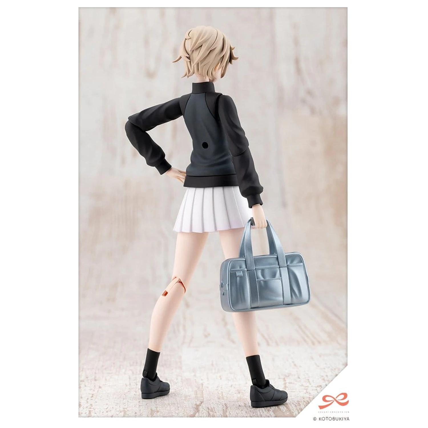 Sousai Shojo Teien Plastic Model Kit 1/10 Rui Saotome Touhou High School Tracksuit Dreaming Style Midnight Onyx 16 cm product photo