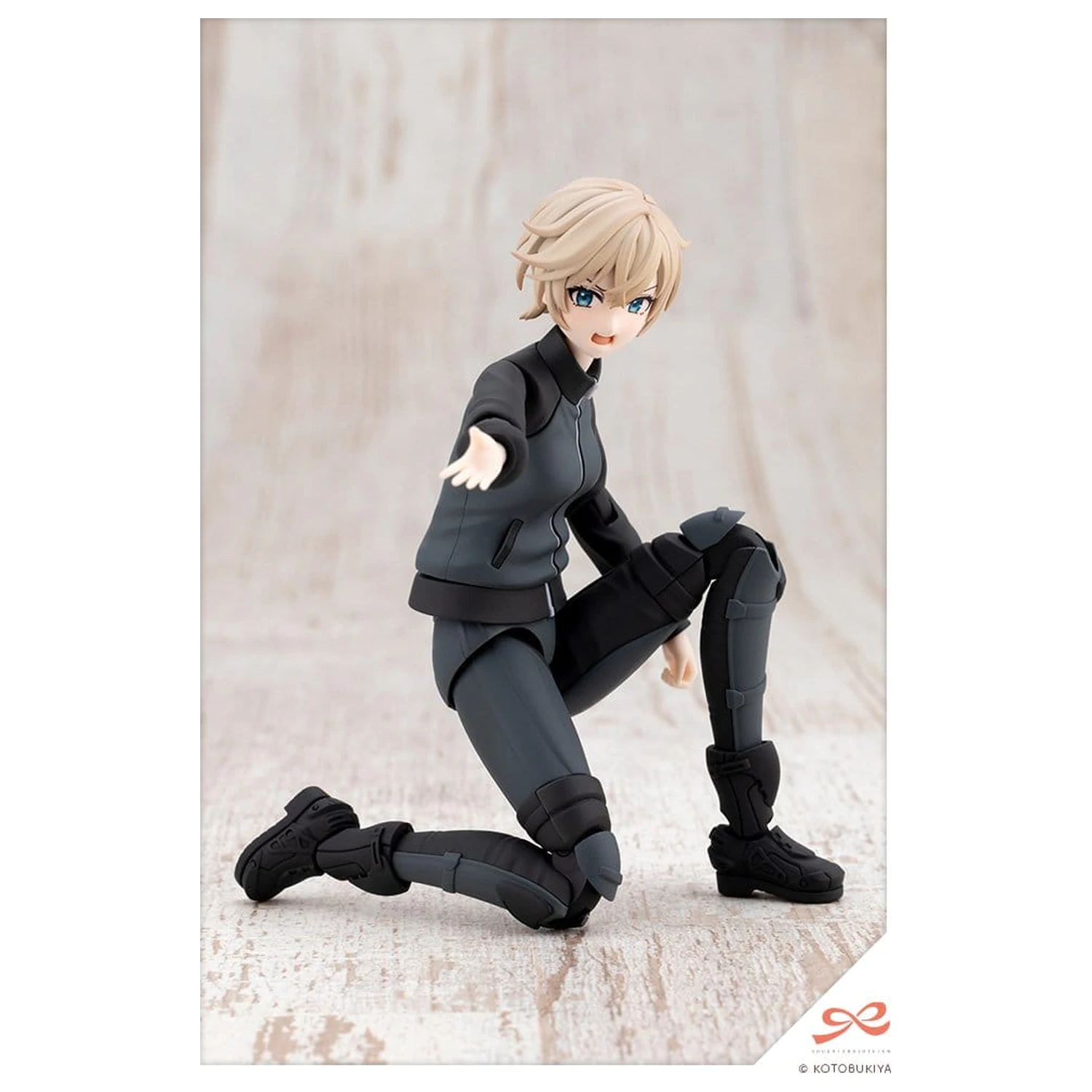 Sousai Shojo Teien Plastic Model Kit 1/10 Rui Saotome Touhou High School Tracksuit Dreaming Style Midnight Onyx 16 cm product photo