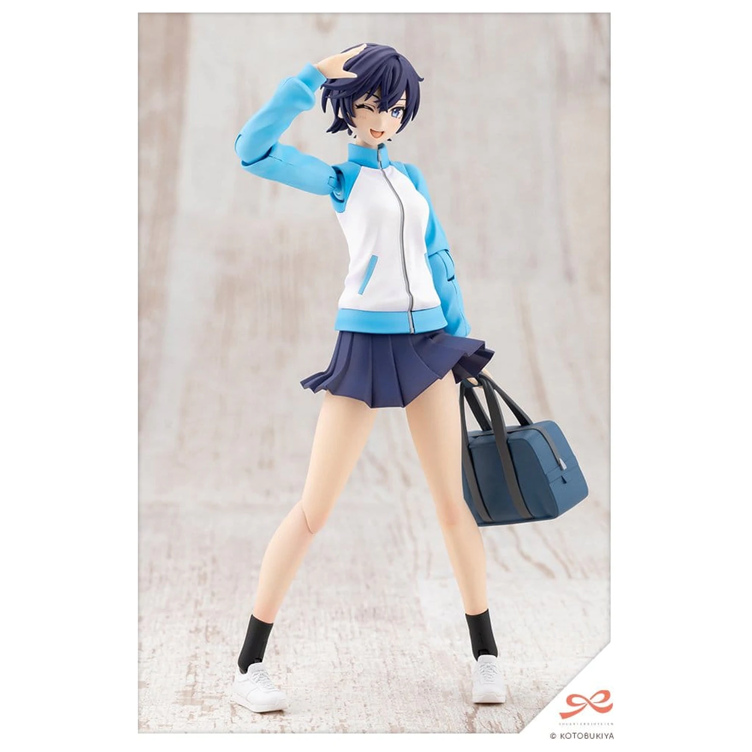 Sousai Shojo Teien Plastic Model Kit 1/10 Rui Saotome Touhou High School Tracksuit 16 cm product photo