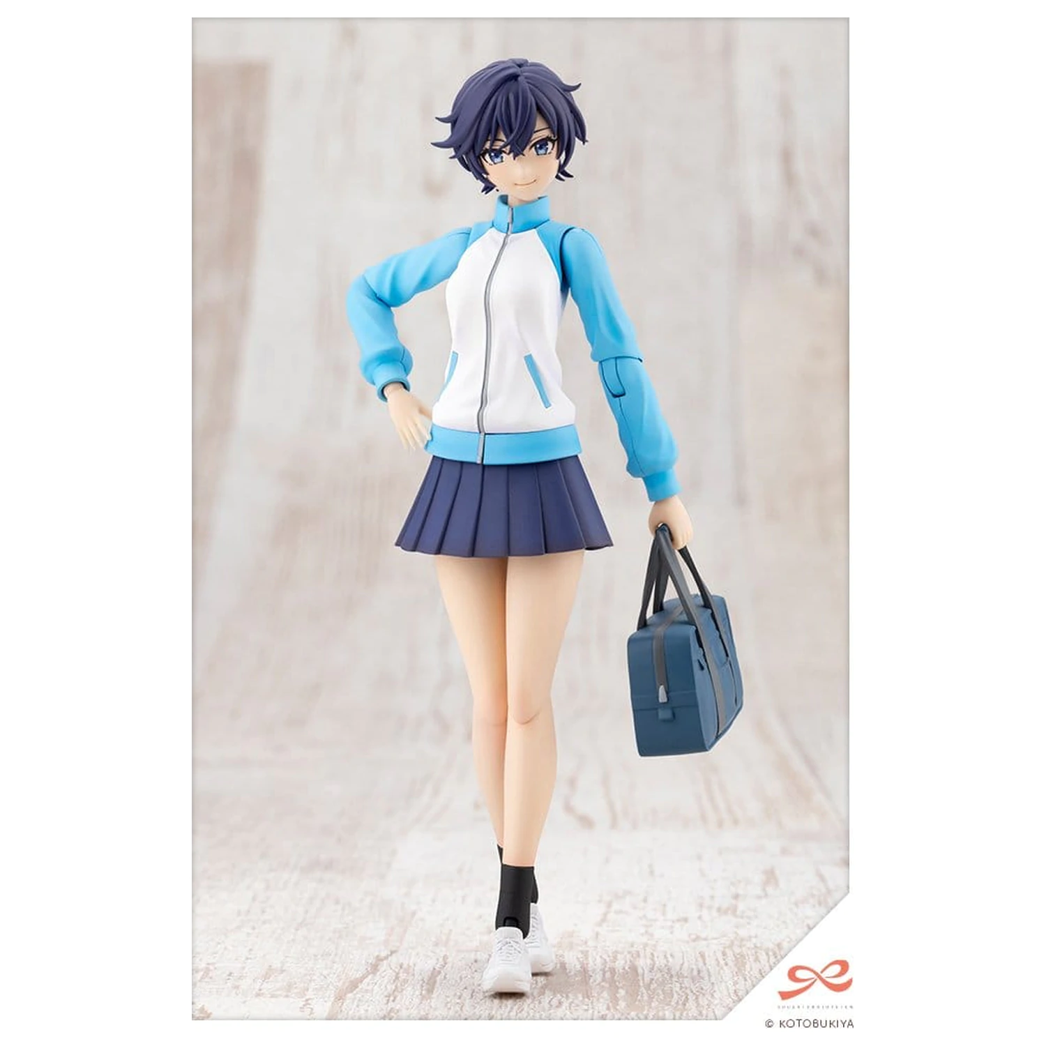Sousai Shojo Teien Plastic Model Kit 1/10 Rui Saotome Touhou High School Tracksuit 16 cm product photo