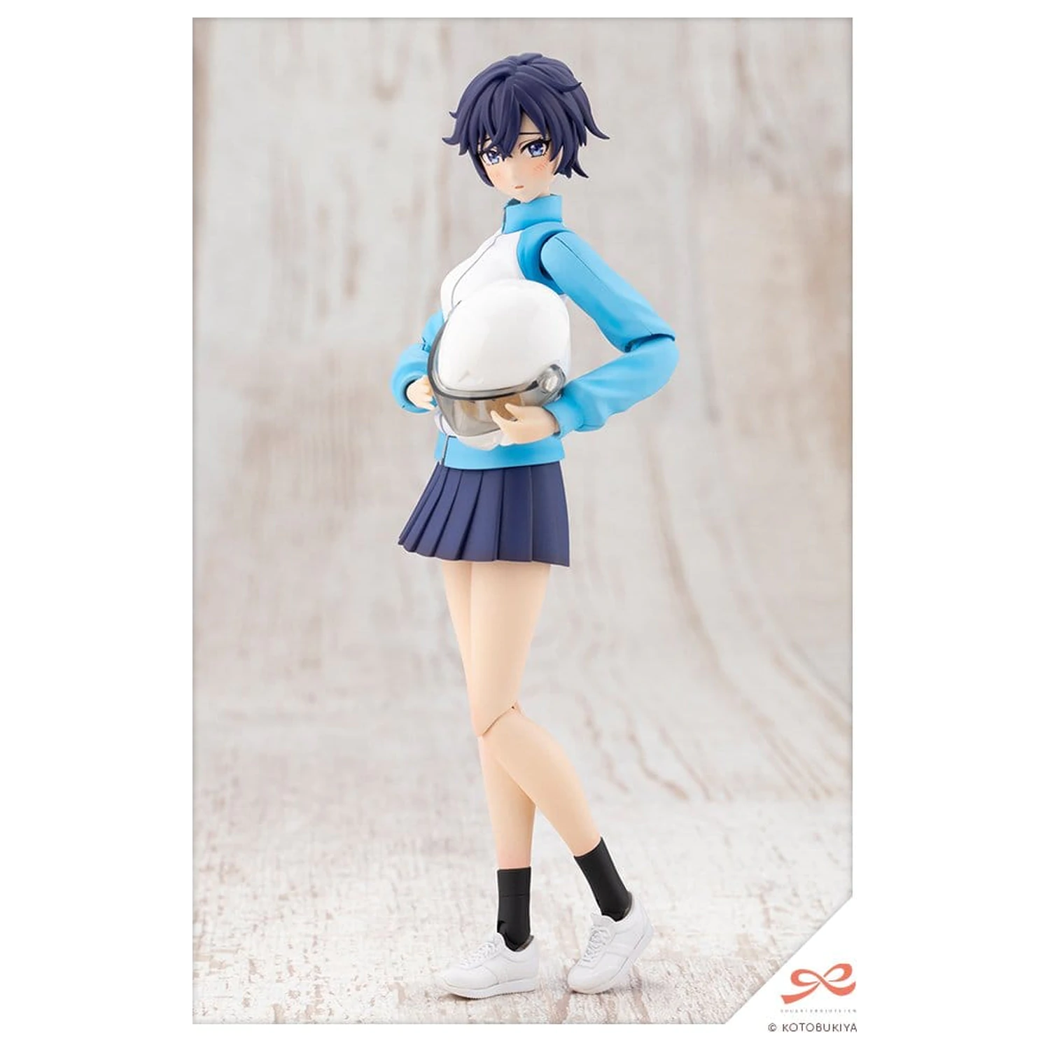 Sousai Shojo Teien Plastic Model Kit 1/10 Rui Saotome Touhou High School Tracksuit 16 cm product photo