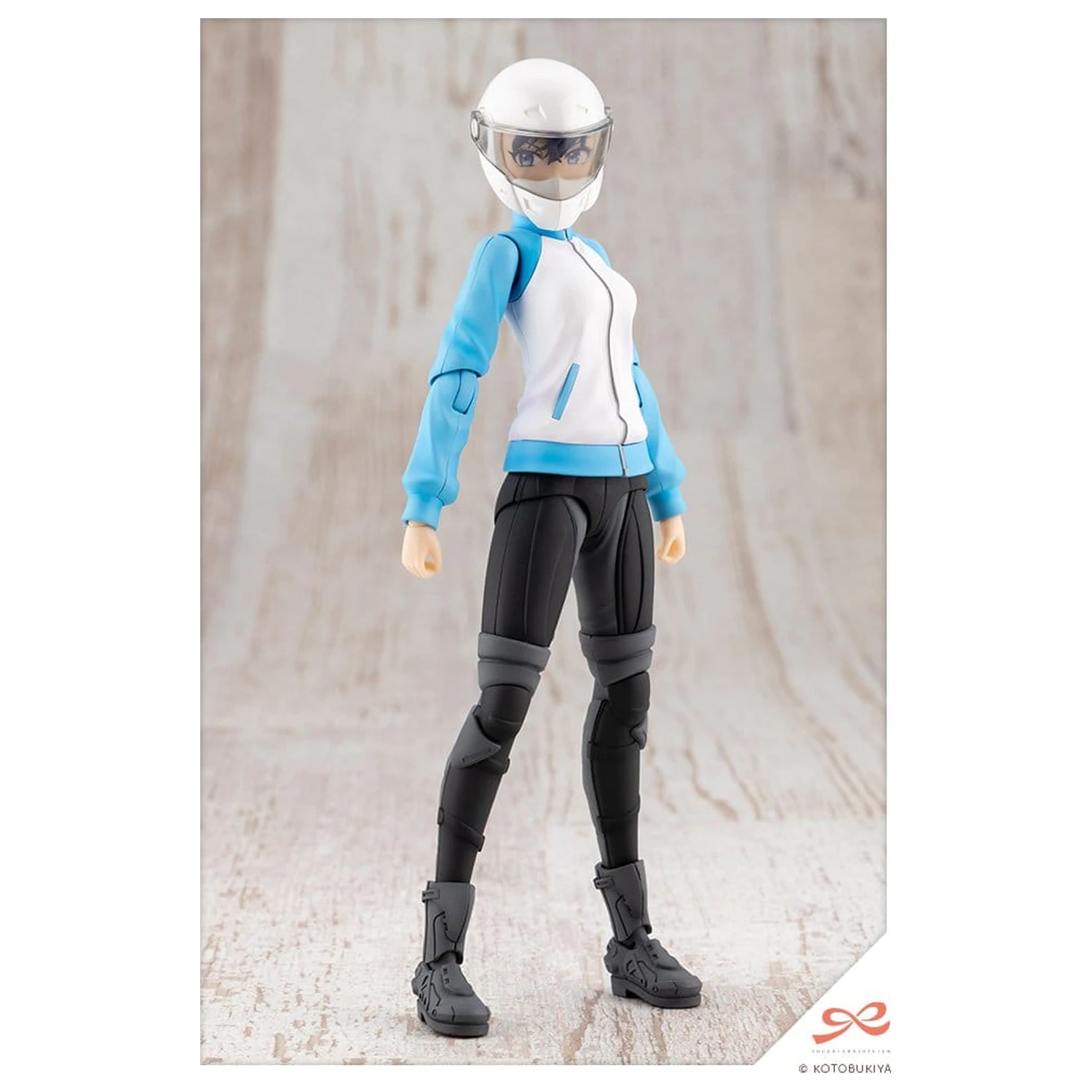 Sousai Shojo Teien Plastic Model Kit 1/10 Rui Saotome Touhou High School Tracksuit 16 cm product photo