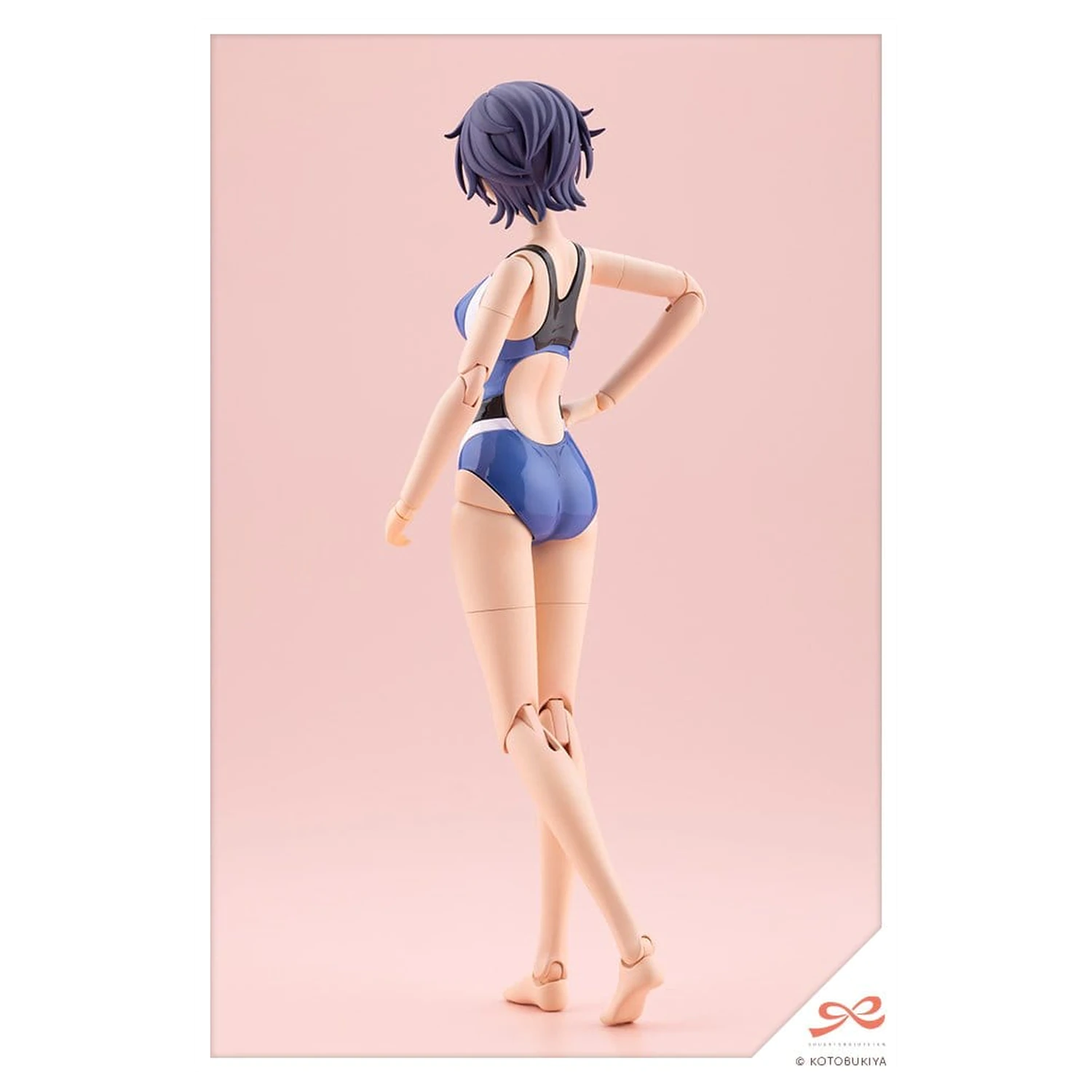 Sousai Shojo Teien Plastic Model 1/10 Rui Saotome Touou High School Competitive Swimsuit 16 cm product photo