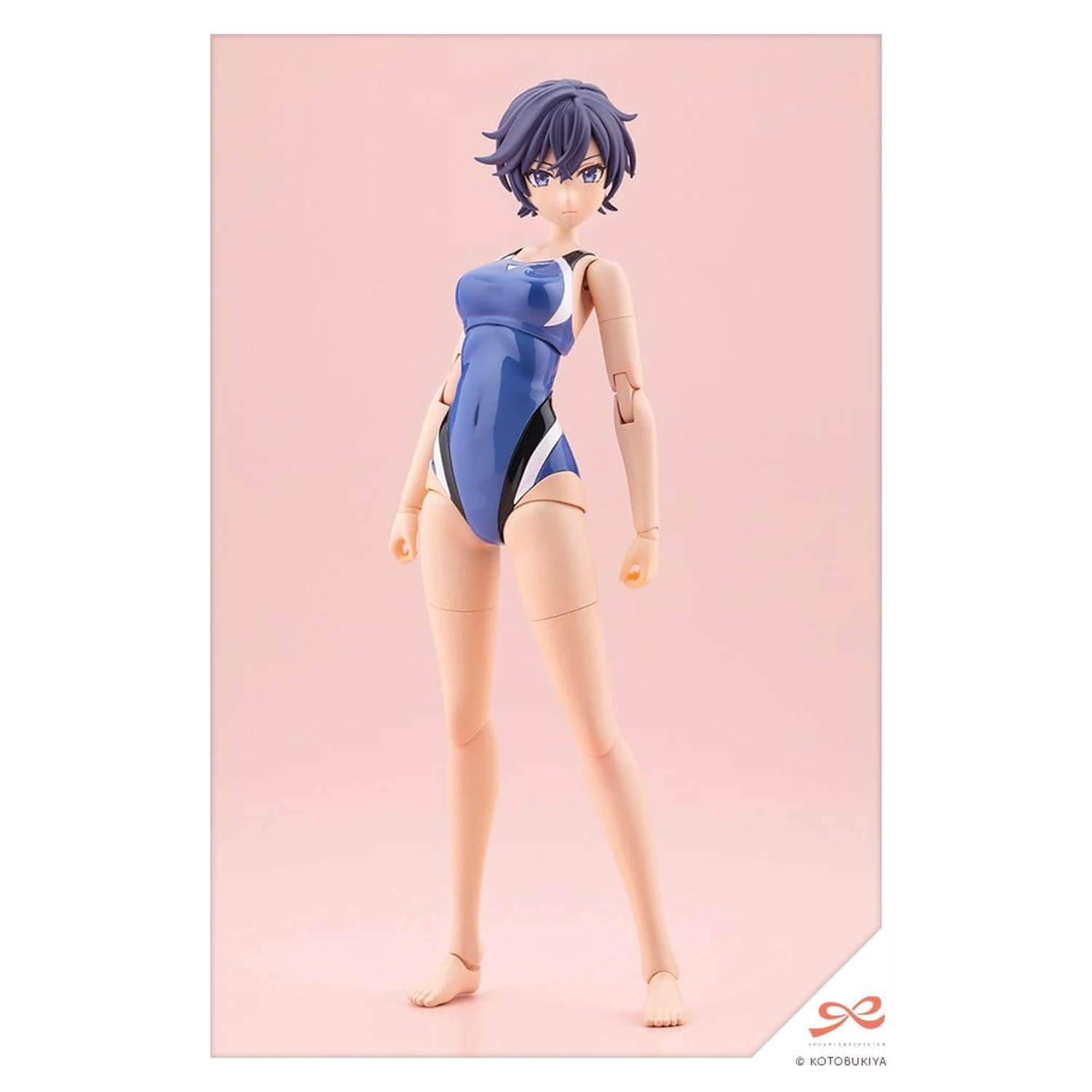 Sousai Shojo Teien Plastic Model 1/10 Rui Saotome Touou High School Competitive Swimsuit 16 cm product photo
