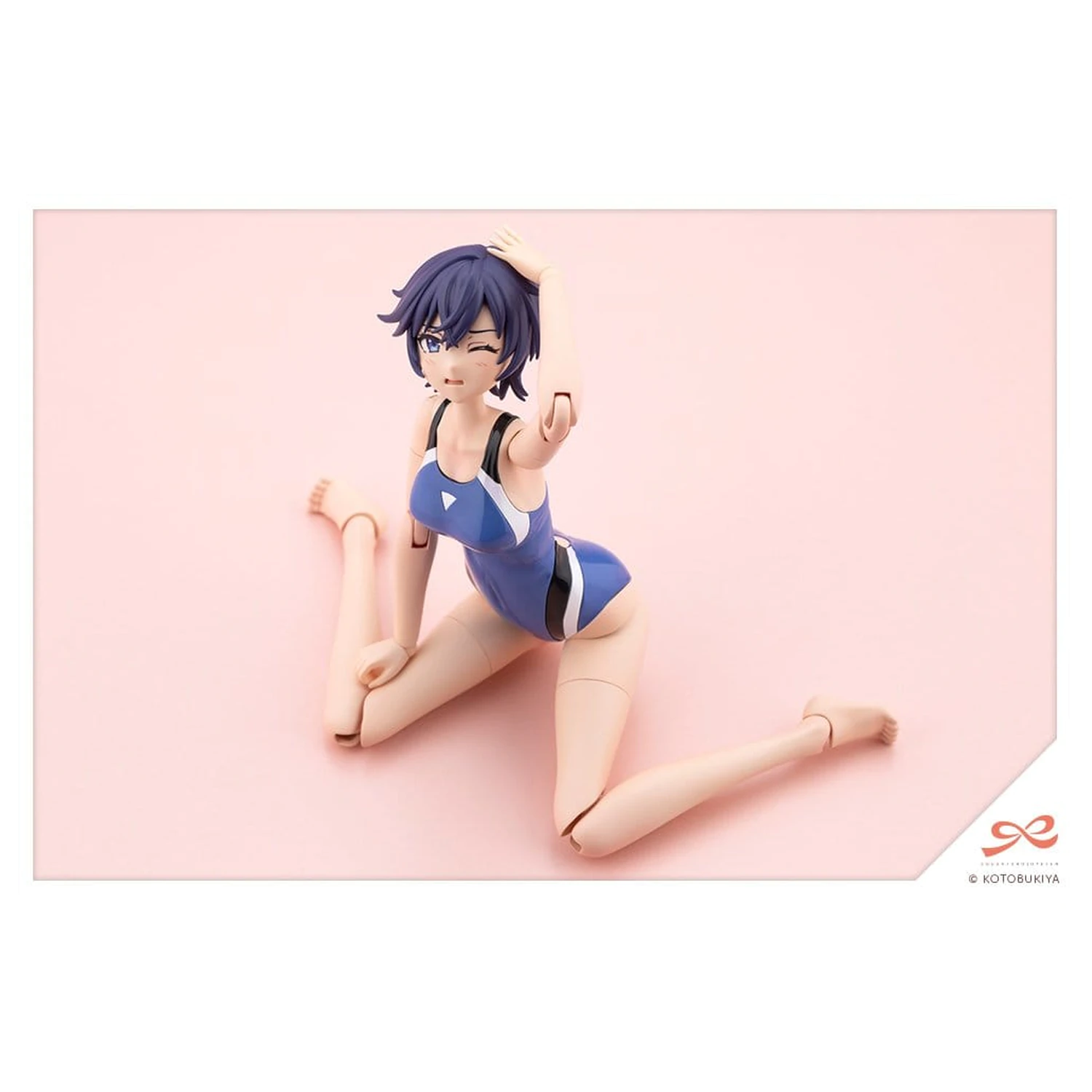 Sousai Shojo Teien Plastic Model 1/10 Rui Saotome Touou High School Competitive Swimsuit 16 cm product photo