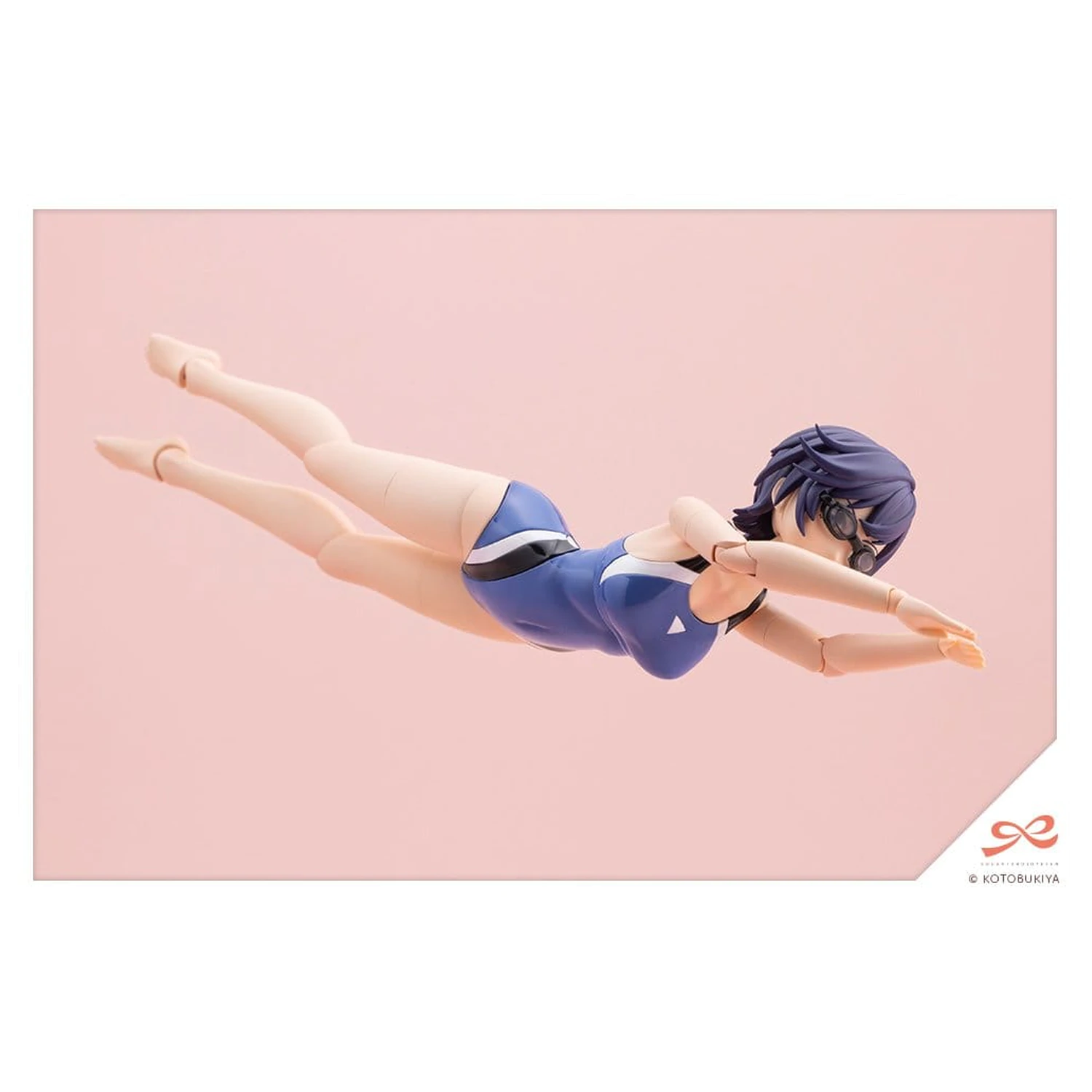 Sousai Shojo Teien Plastic Model 1/10 Rui Saotome Touou High School Competitive Swimsuit 16 cm product photo