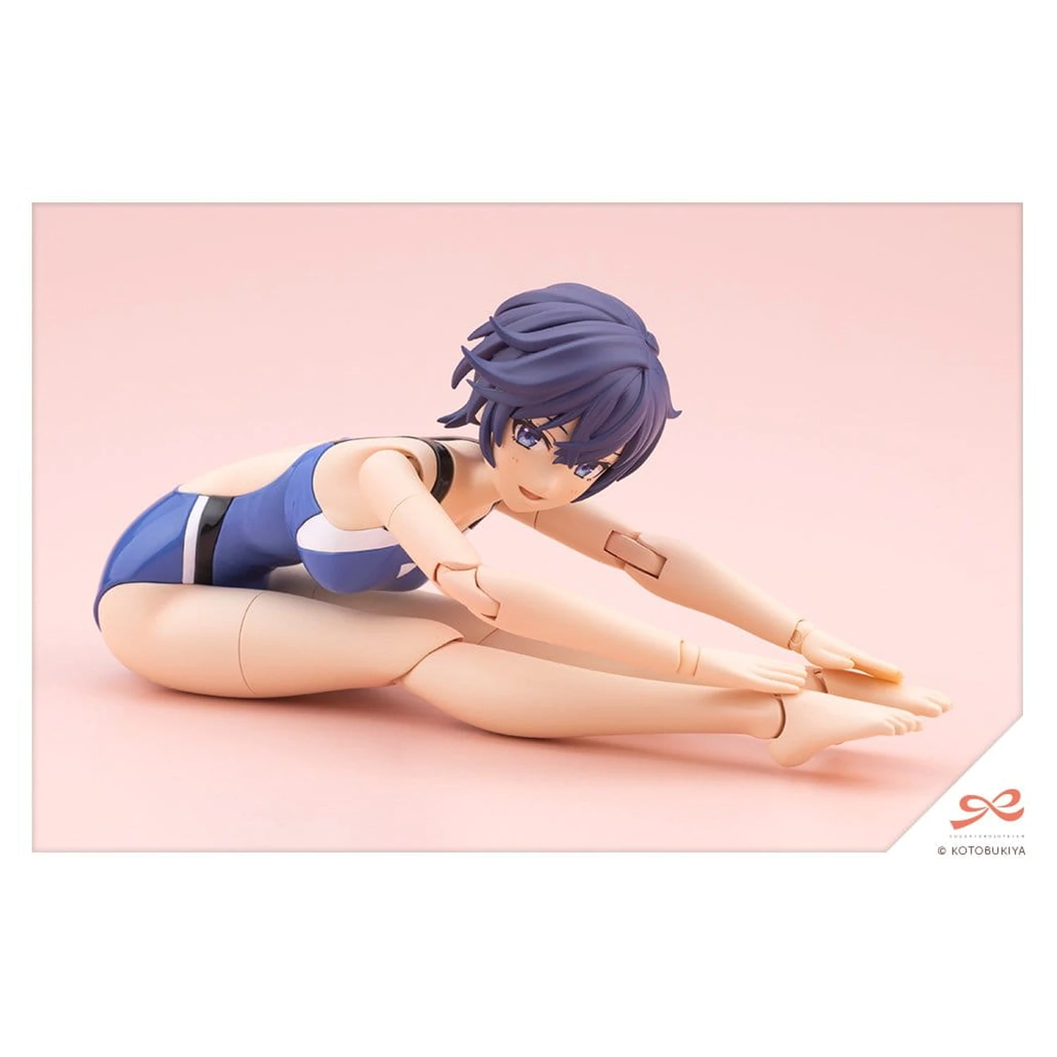 Sousai Shojo Teien Plastic Model 1/10 Rui Saotome Touou High School Competitive Swimsuit 16 cm product photo