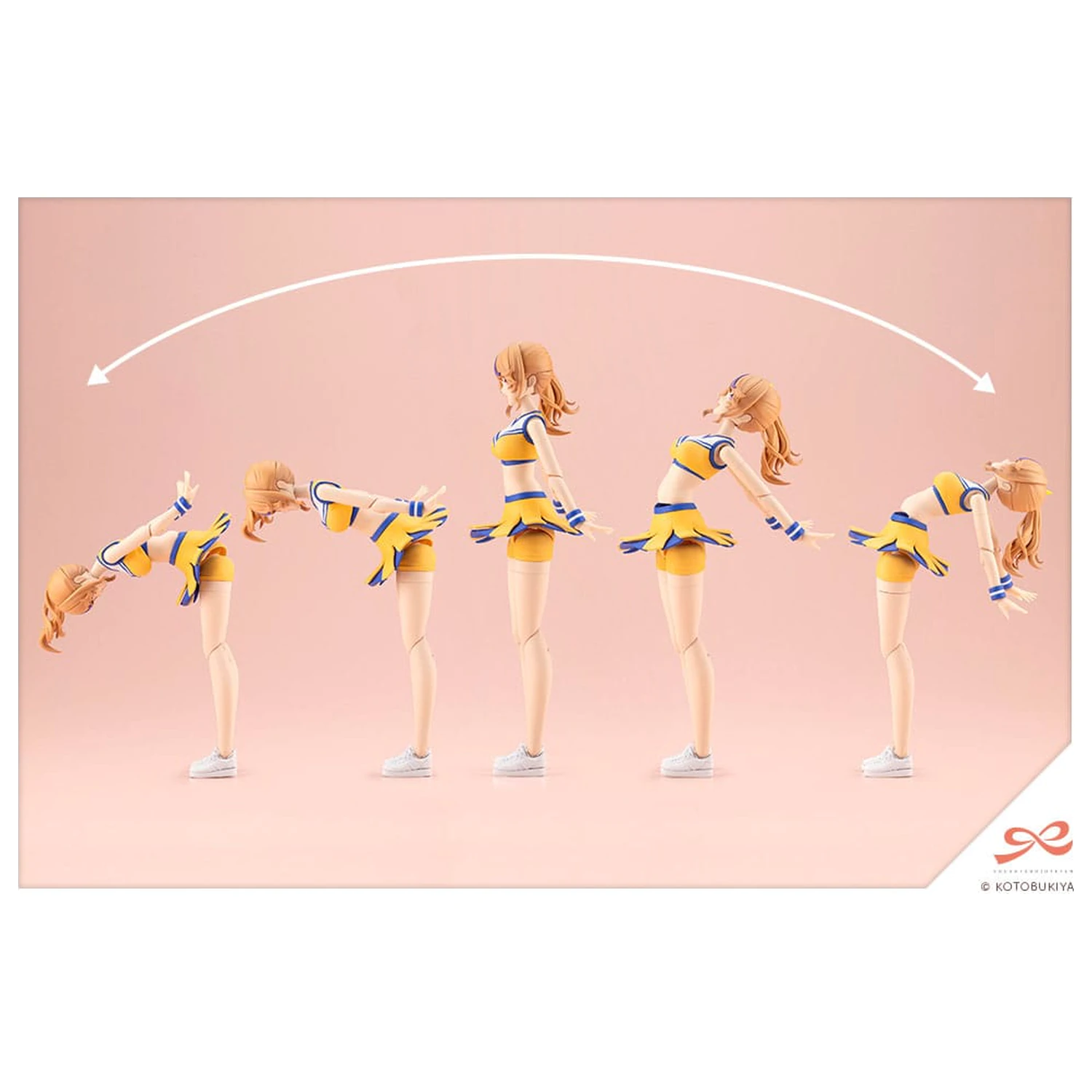 Sousai Shojo Teien Plastic Model Kit 1/10 Seira Ichijo Cheerleading Costume Ver. 16 cm      product photo