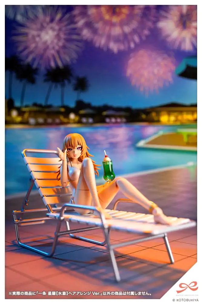 Sousai Shojo Teien Plastic Model Kit 1/10 Seira Ichijo Swim Style Hair Arrange Ver. 16 cm     product photo
