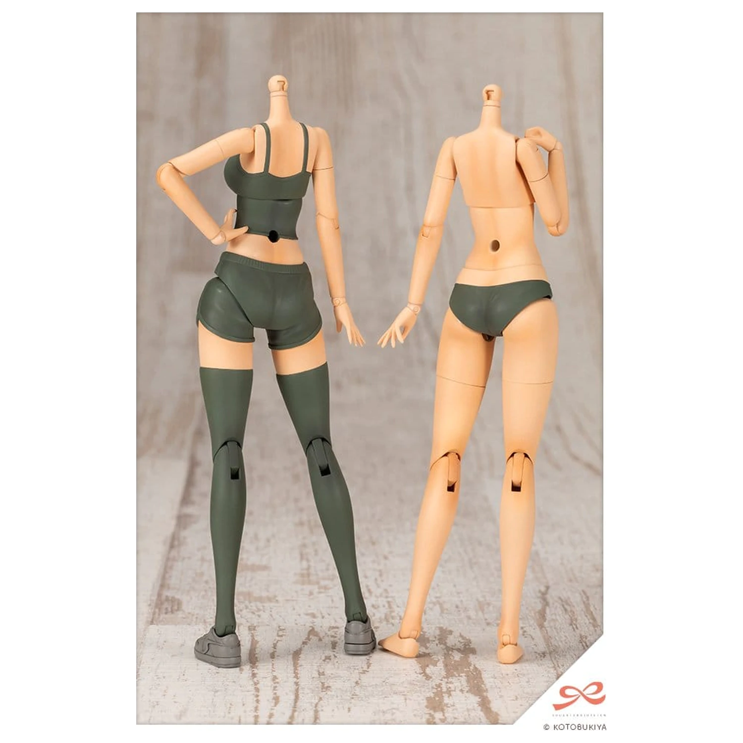 Sousai Shojo Teien Plastic Model Kit 1/10 Training Wolf 16 cm product photo