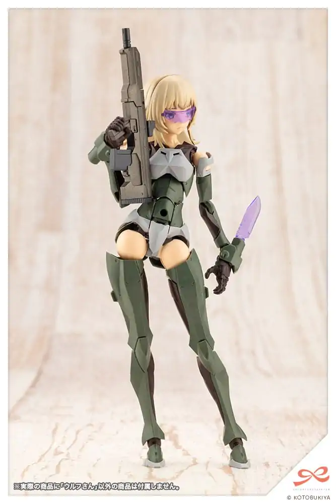 Sousai Shojo Teien Plastic Model Kit 1/10  Wolf 16 cm termékfotó