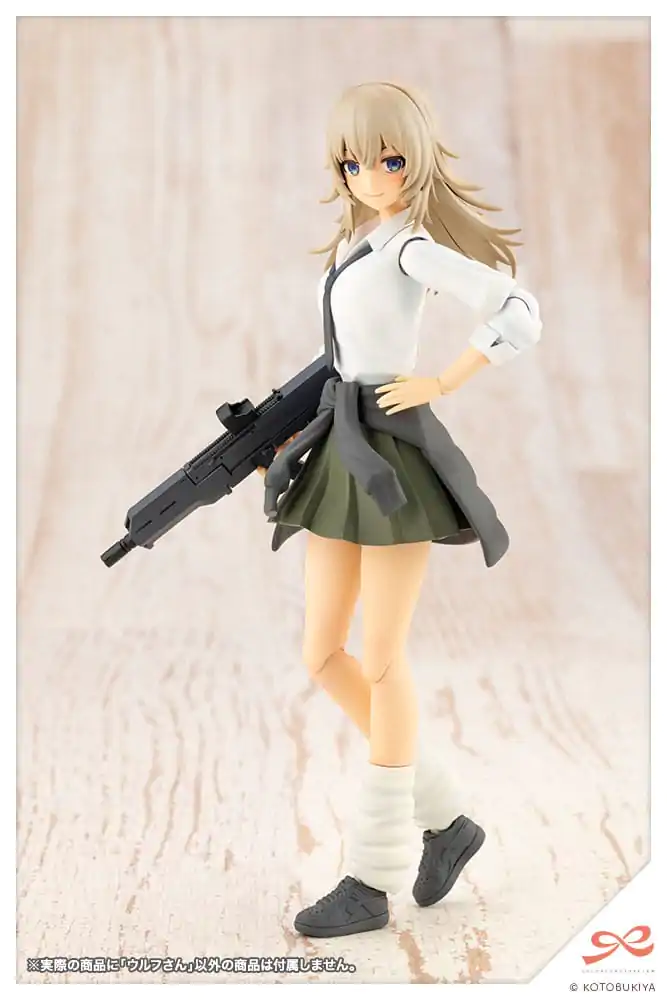 Sousai Shojo Teien Plastic Model Kit 1/10  Wolf 16 cm termékfotó