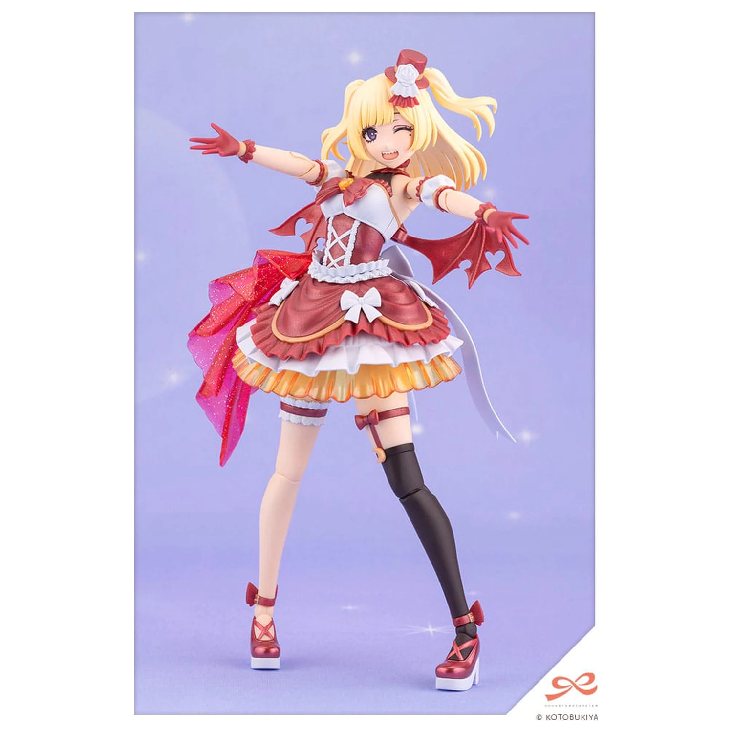 Sousai Shojo Teien Plastic Model Kit 1/10 Yue Kisaragi Diva Costume Dreaming Style Strawberry Moon 16 cm     product photo