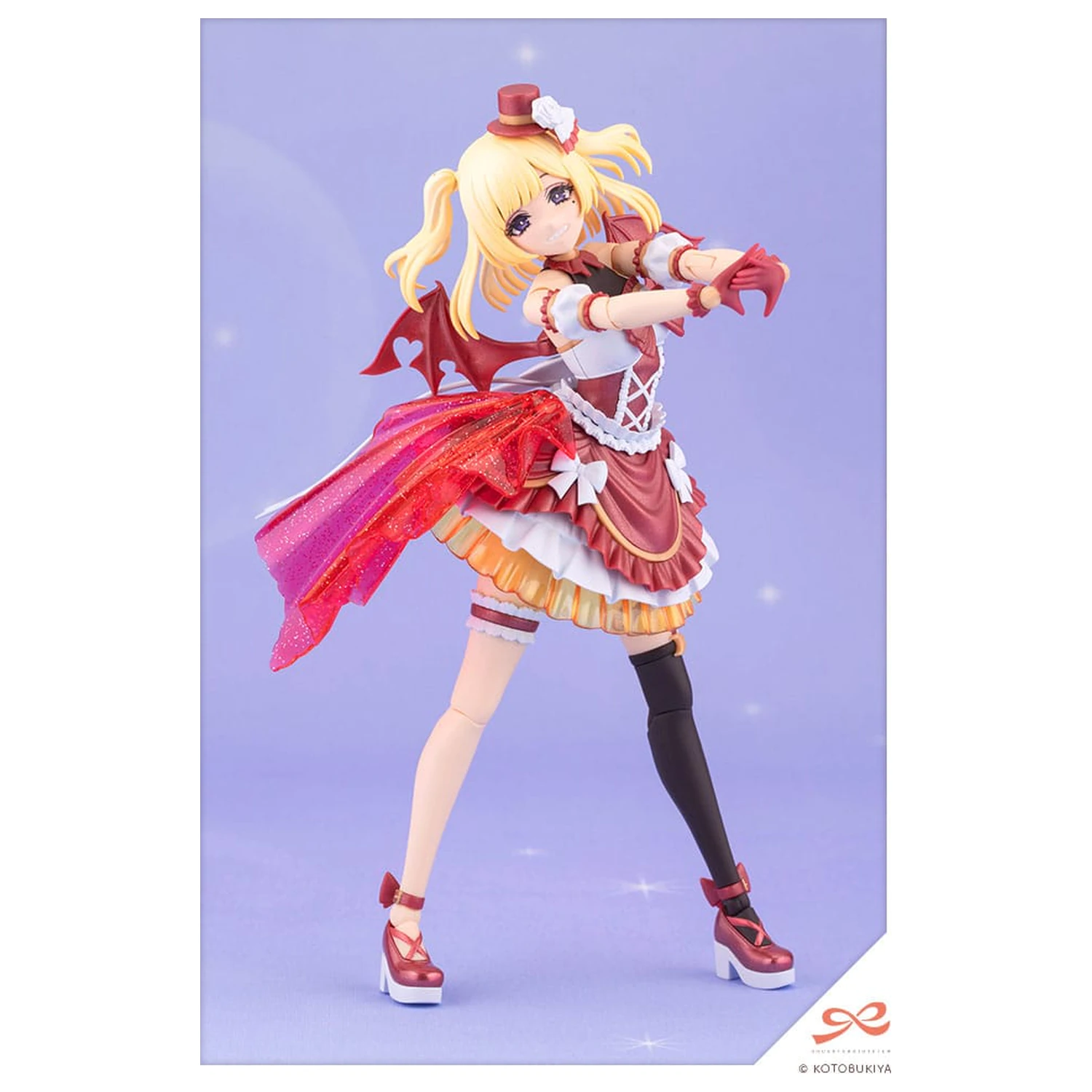 Sousai Shojo Teien Plastic Model Kit 1/10 Yue Kisaragi Diva Costume Dreaming Style Strawberry Moon 16 cm     product photo