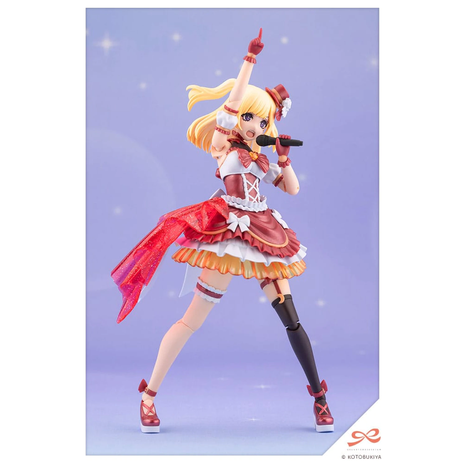 Sousai Shojo Teien Plastic Model Kit 1/10 Yue Kisaragi Diva Costume Dreaming Style Strawberry Moon 16 cm     product photo