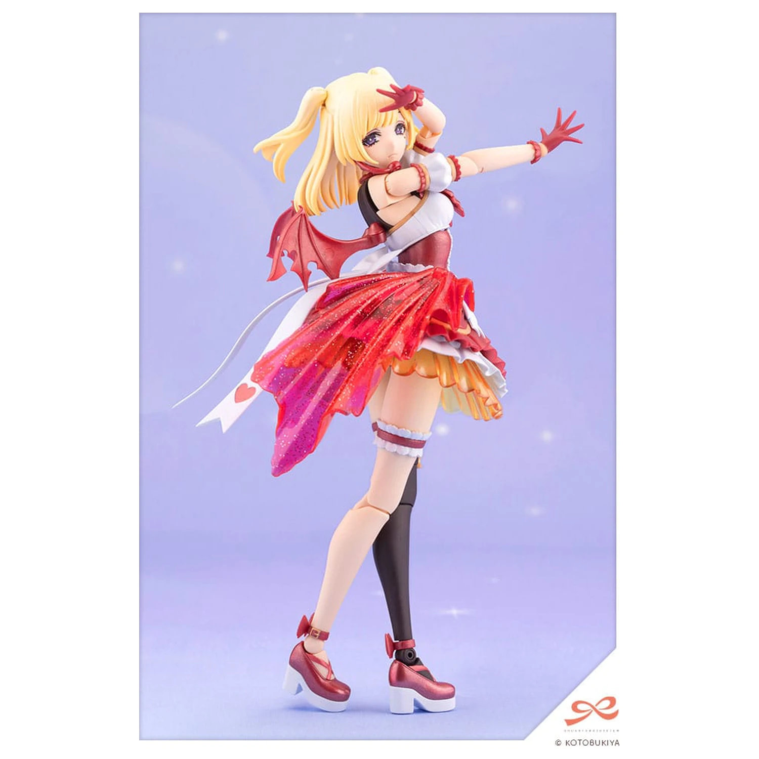 Sousai Shojo Teien Plastic Model Kit 1/10 Yue Kisaragi Diva Costume Dreaming Style Strawberry Moon 16 cm     product photo