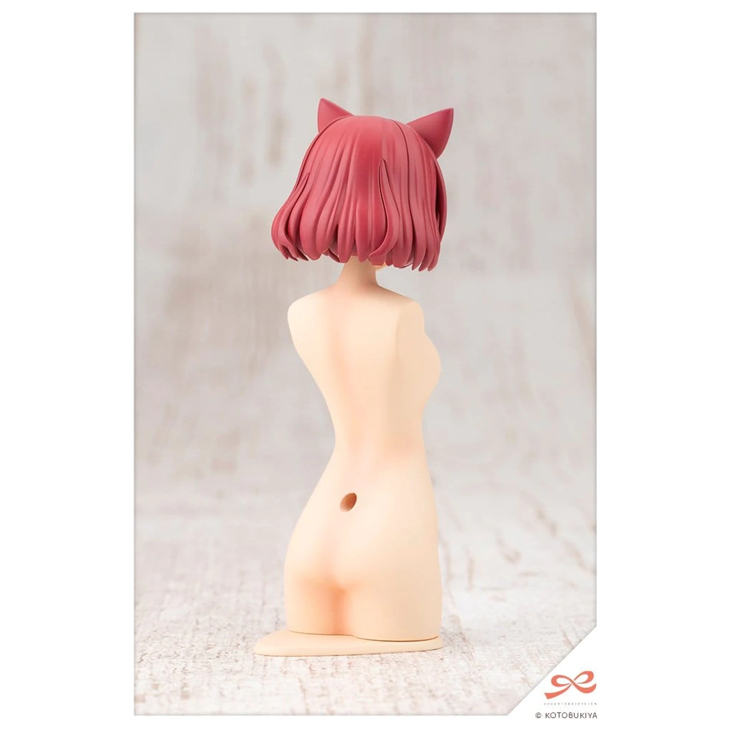 Sousai Shojo Teien Model Kit Accessory Set Arranged Wigs Animal Ears Bob Cat 9 cm product photo