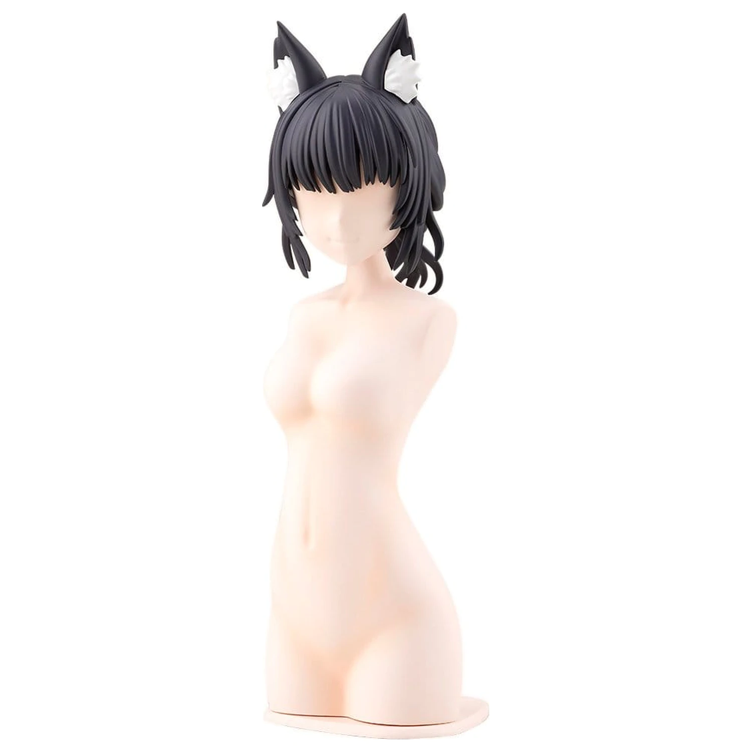 Sousai Shojo Teien Model Kit Accessory Set Arranged Wigs Animal Ears Messy Bun Fox 9 cm product photo