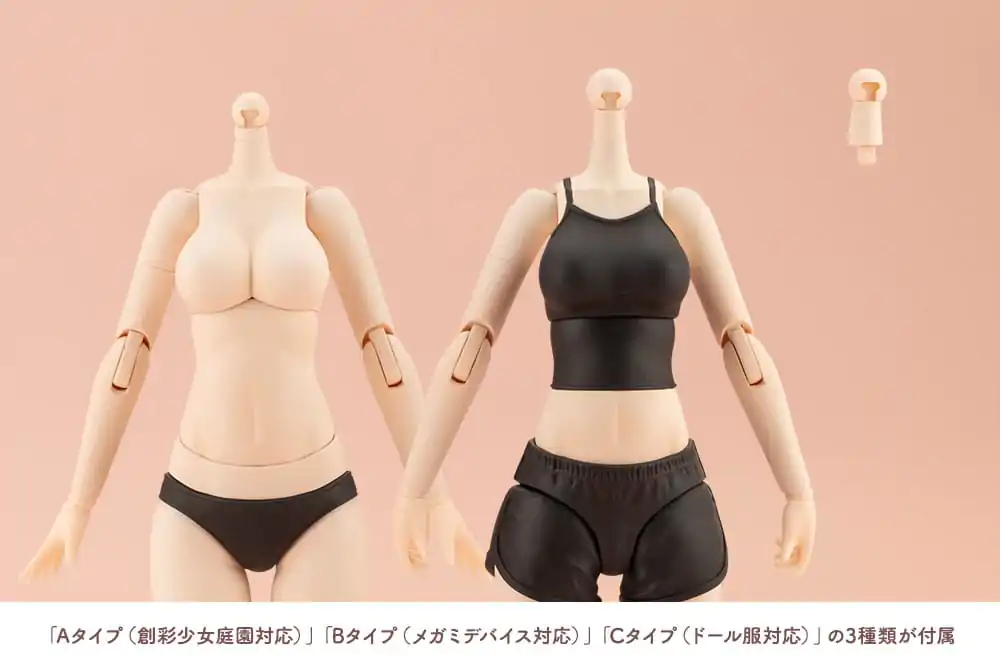 Sousai Shojo Teien Accessory set for action figures Dress Up Body Color C Ver. M termékfotó