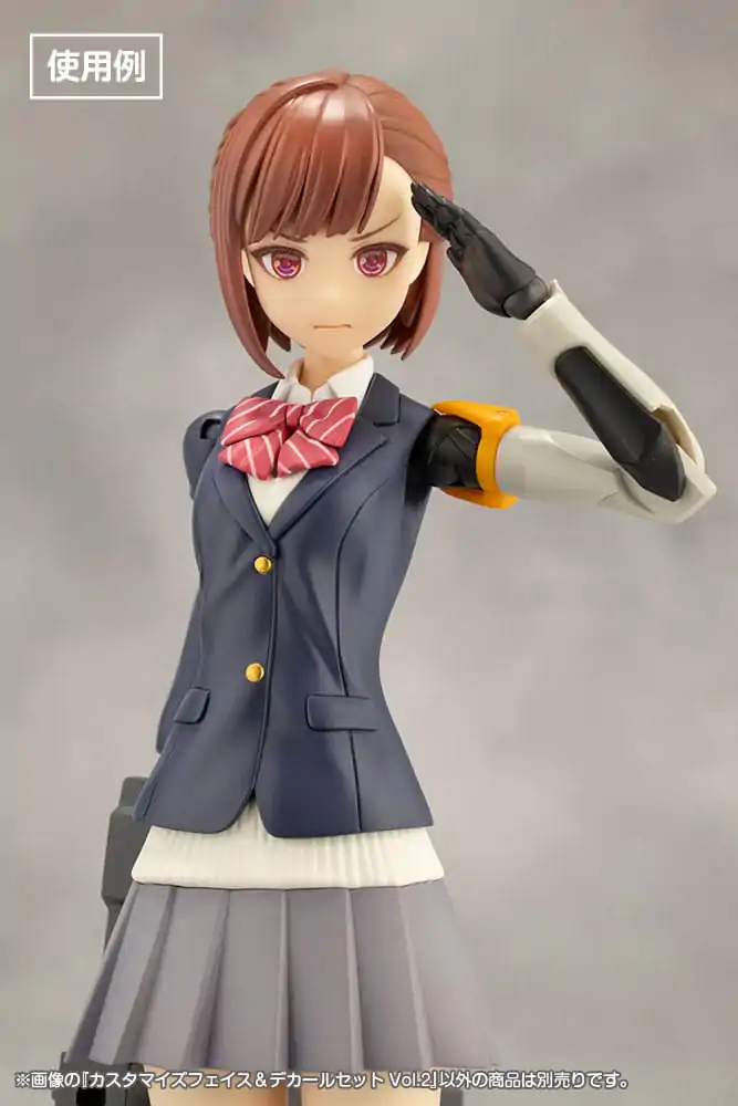 Sousai Shojo Teien Model Kit Accesoory Set 1/10 Customized Face &amp; Decal Set Vol. 2 product photo