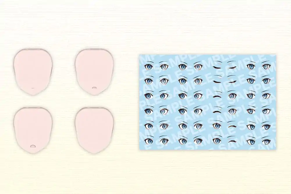 Sousai Shojo Teien Model Kit Accesoory Set 1/10 Customized Face &amp; Decal Set Vol. 3 product photo