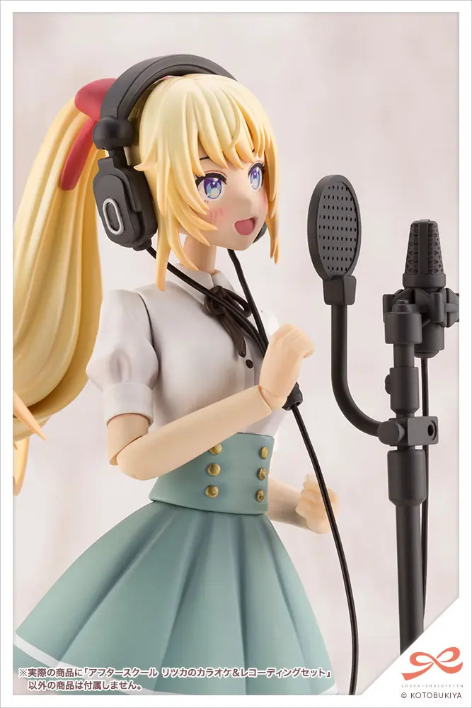 Sousai Shojo Teien Model Kit Accesoory Set 1/10 After School Ritsuka's Karaoke & Recording Set termékfotó