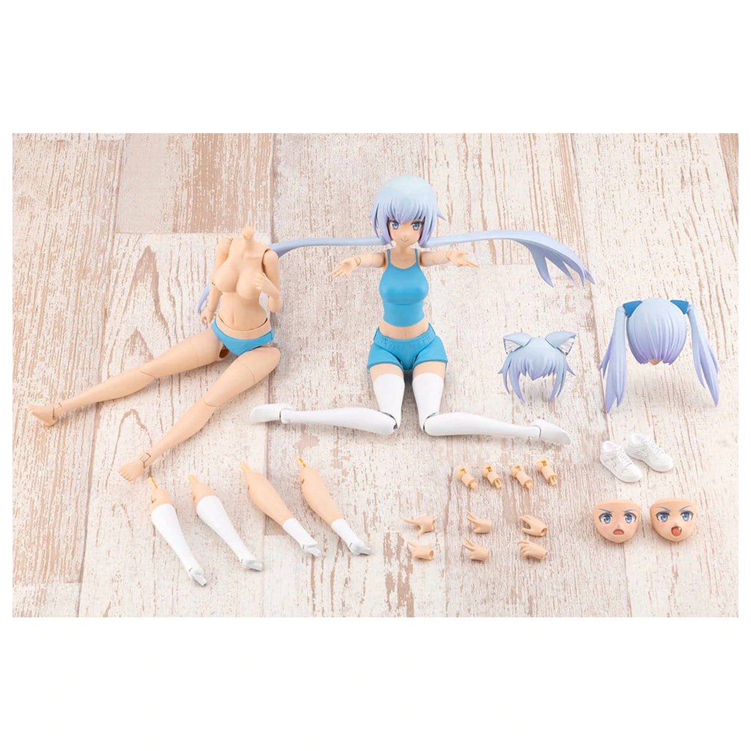 Sousaishojoteien Plastic Model Kit Grand Scale Dress Up Body M with Stylet 25 cm product photo
