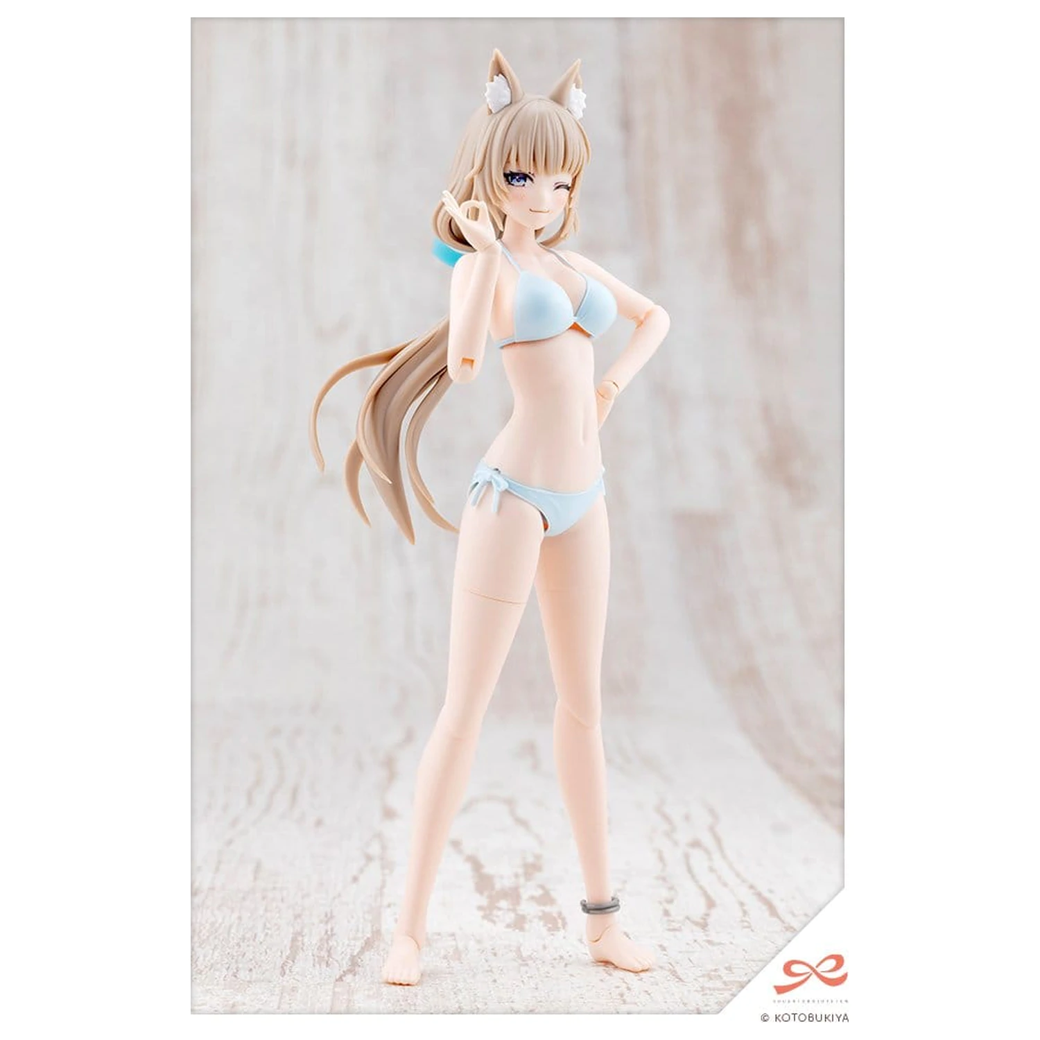 Sousaishojoteien Plastic Model 1/10 Animal Ears Emulator Swim Style 17 cm product photo
