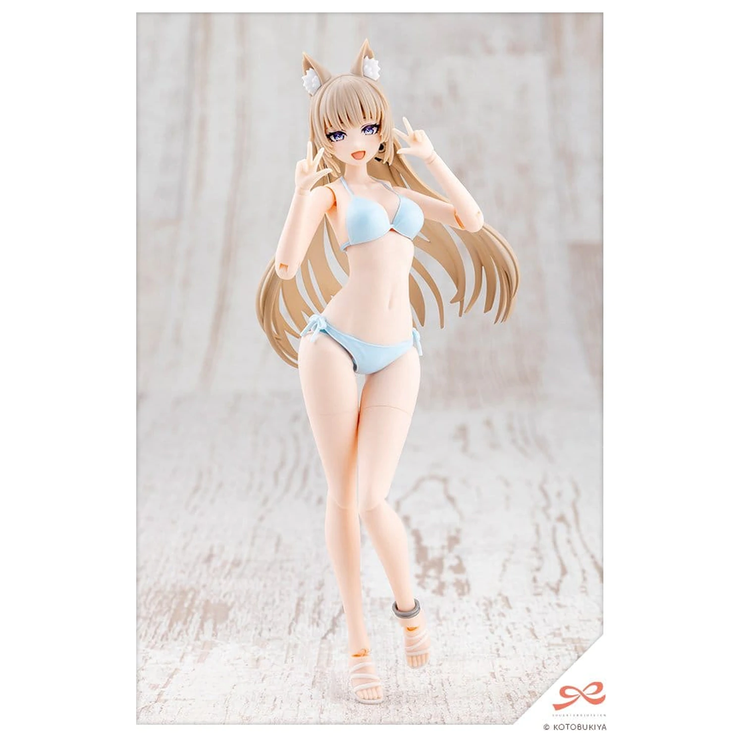 Sousaishojoteien Plastic Model 1/10 Animal Ears Emulator Swim Style 17 cm product photo