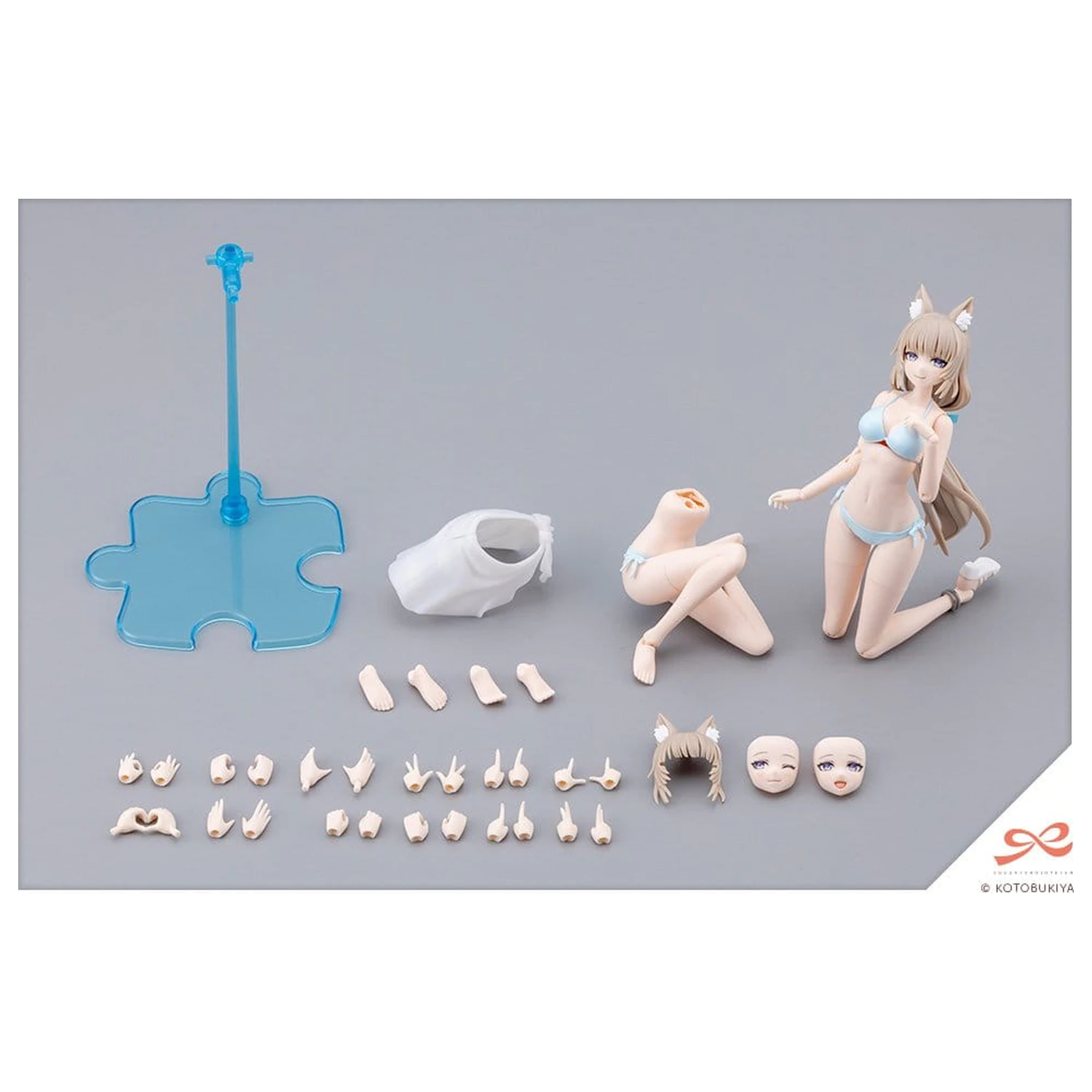 Sousaishojoteien Plastic Model 1/10 Animal Ears Emulator Swim Style 17 cm product photo