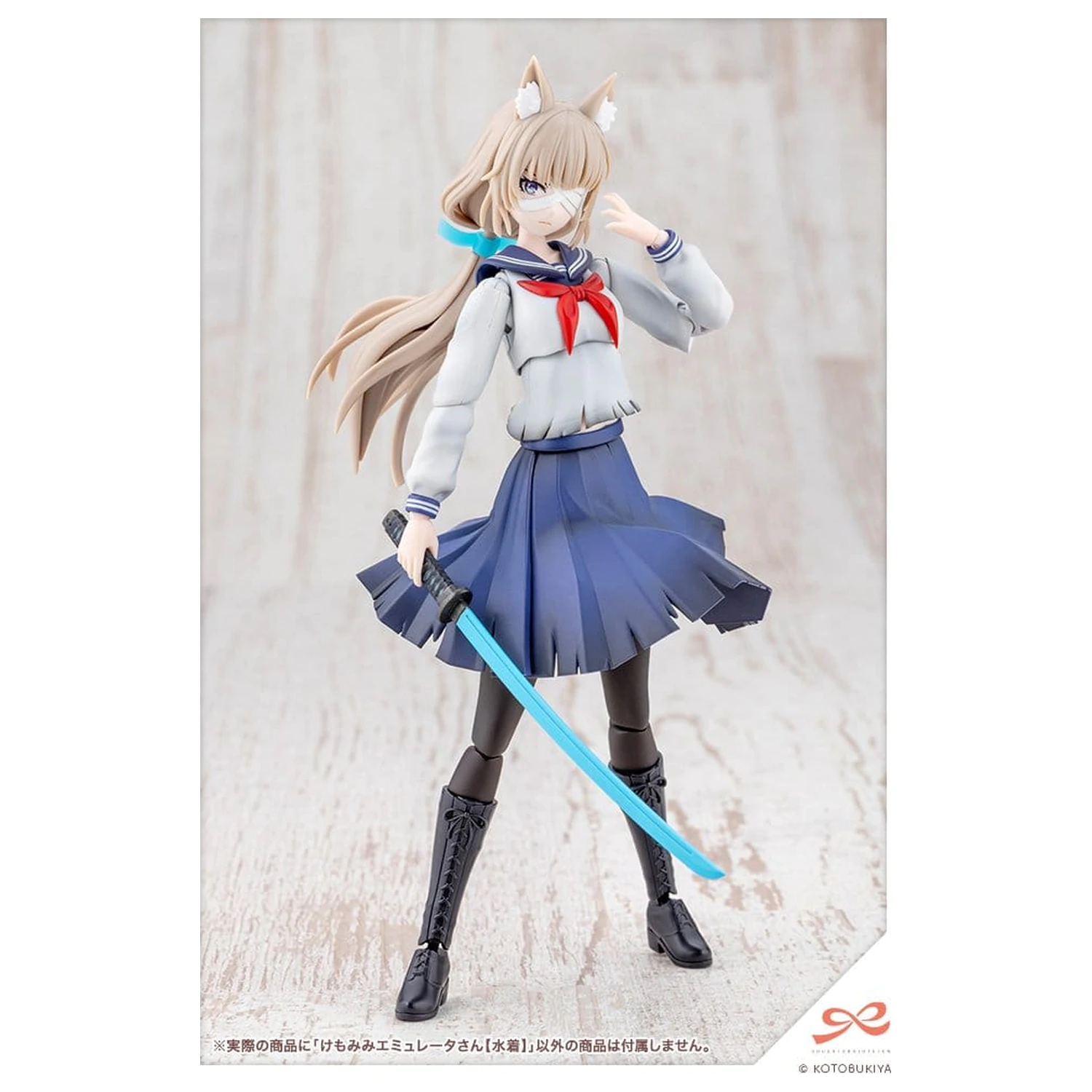 Sousaishojoteien Plastic Model 1/10 Animal Ears Emulator Swim Style 17 cm product photo