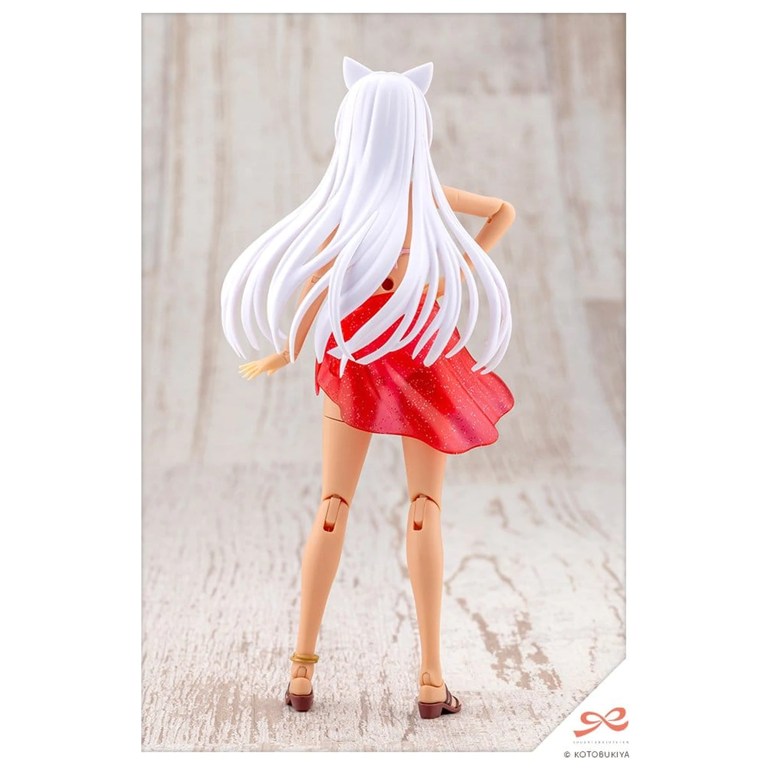 Sousaishojoteien Plastic Model 1/10 Animal Ears Emulator Swim Style Dreaming Style Twilight Cat 17 cm product photo
