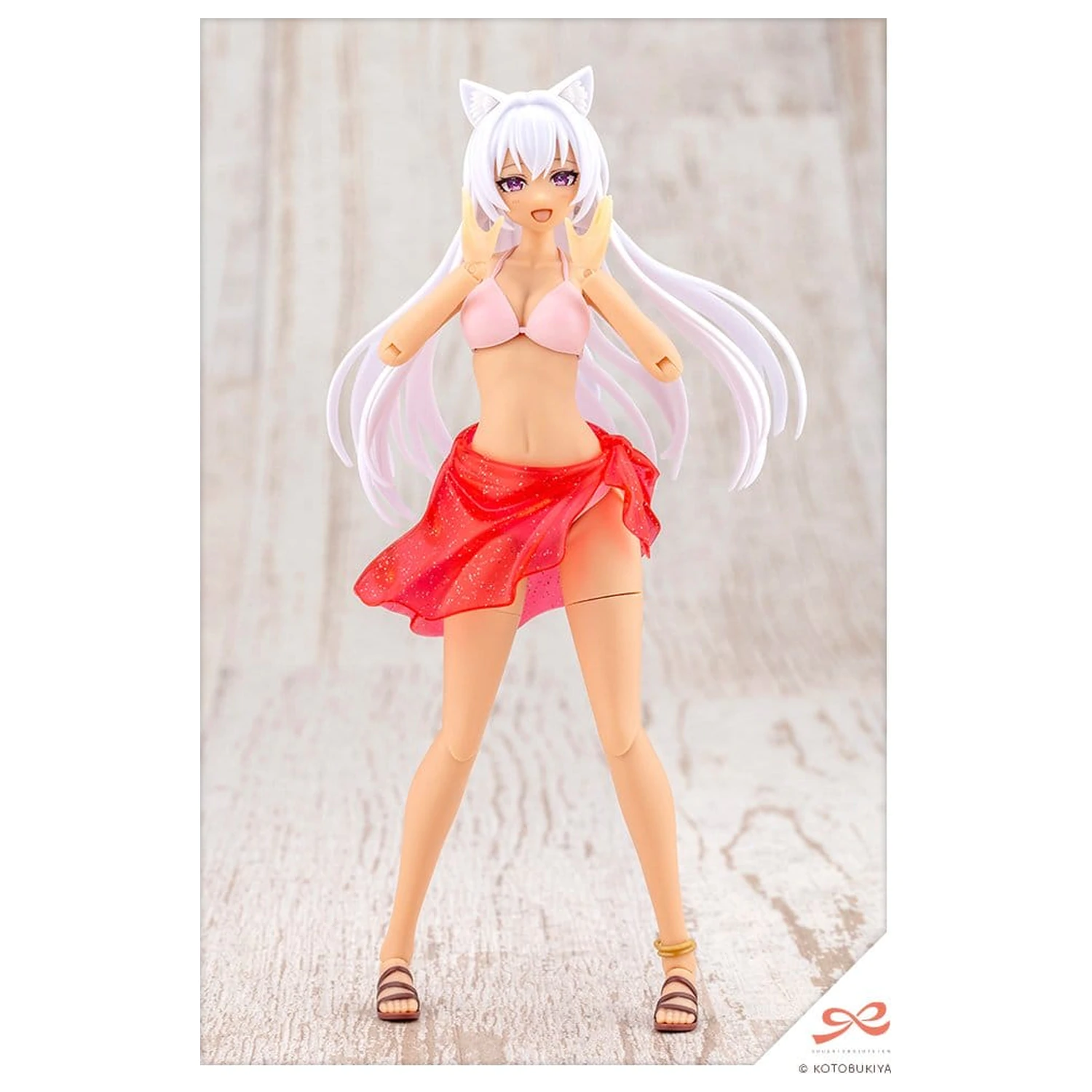 Sousaishojoteien Plastic Model 1/10 Animal Ears Emulator Swim Style Dreaming Style Twilight Cat 17 cm product photo