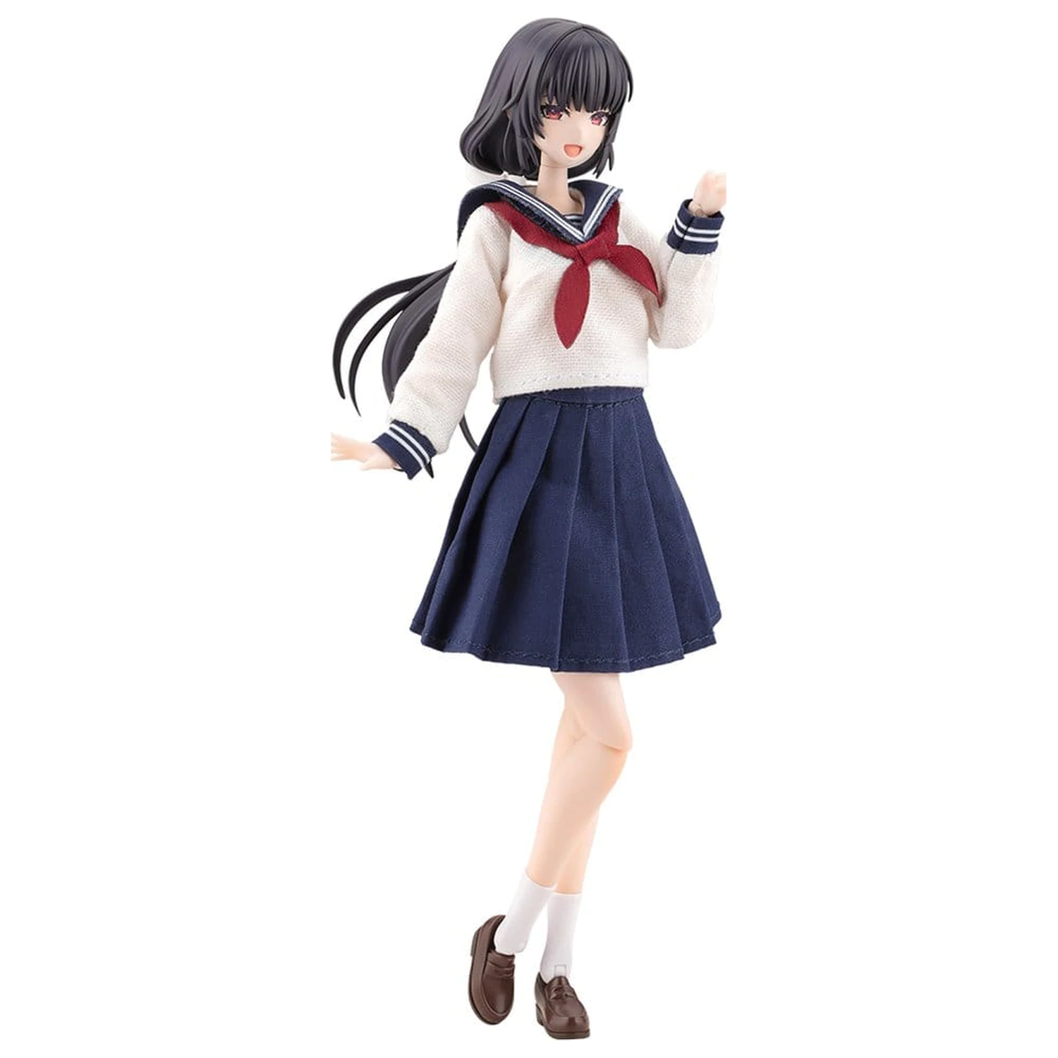 Sousaishojoteien Plastic Model 1/10 Kiru Pla Kuon Yakushiji Touou High School Uniform 16 cm product photo