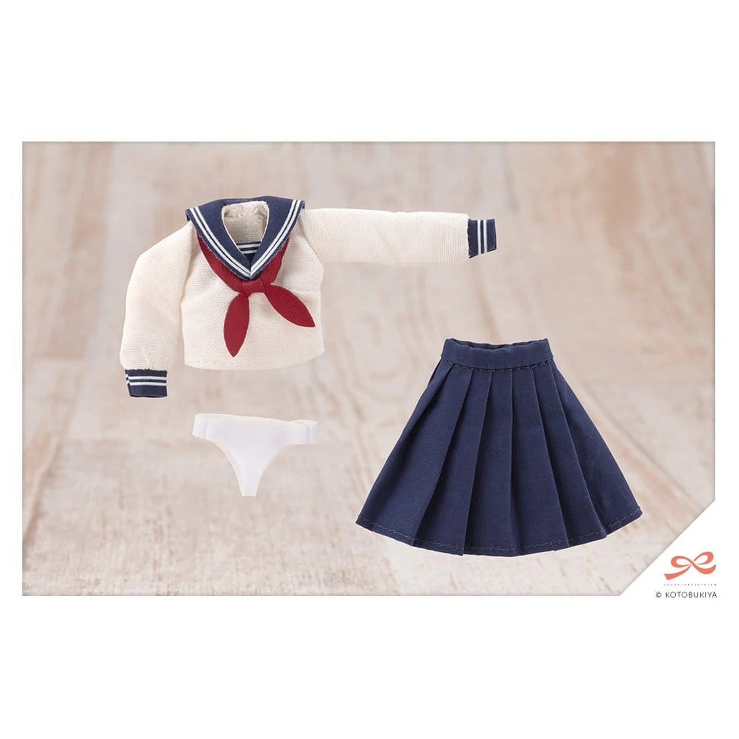 Sousaishojoteien Plastic Model 1/10 Kiru Pla Kuon Yakushiji Touou High School Uniform 16 cm product photo