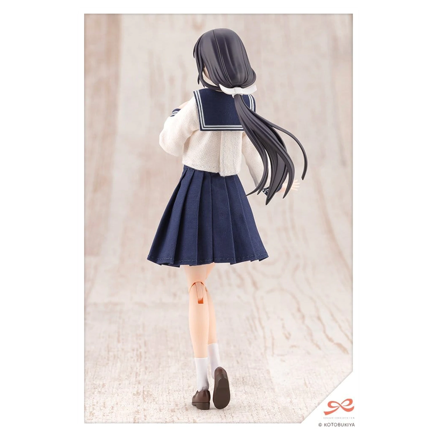 Sousaishojoteien Plastic Model 1/10 Kiru Pla Kuon Yakushiji Touou High School Uniform 16 cm product photo