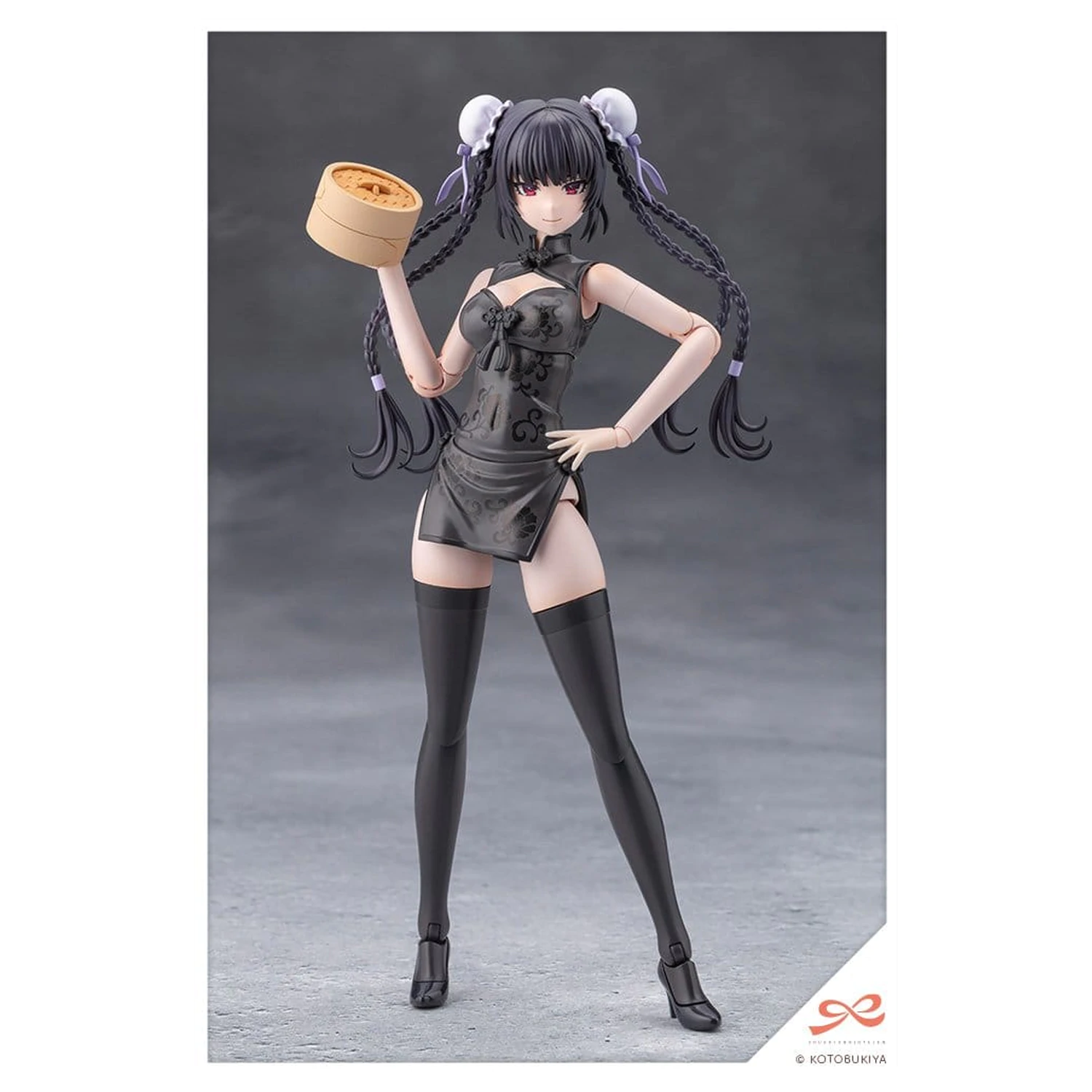 Sousaishojoteien Plastic Model Kit 1/10 Kuon Yakushiji Qipao Costume 17 cm product photo