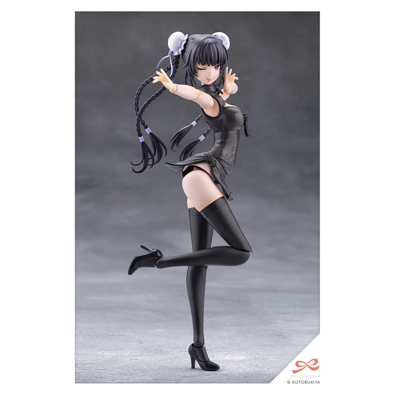 Sousaishojoteien Plastic Model Kit 1/10 Kuon Yakushiji Qipao Costume 17 cm product photo