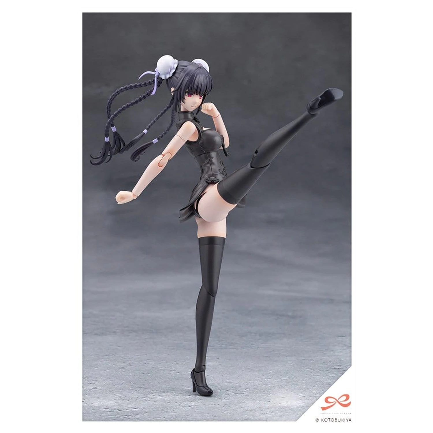 Sousaishojoteien Plastic Model Kit 1/10 Kuon Yakushiji Qipao Costume 17 cm product photo
