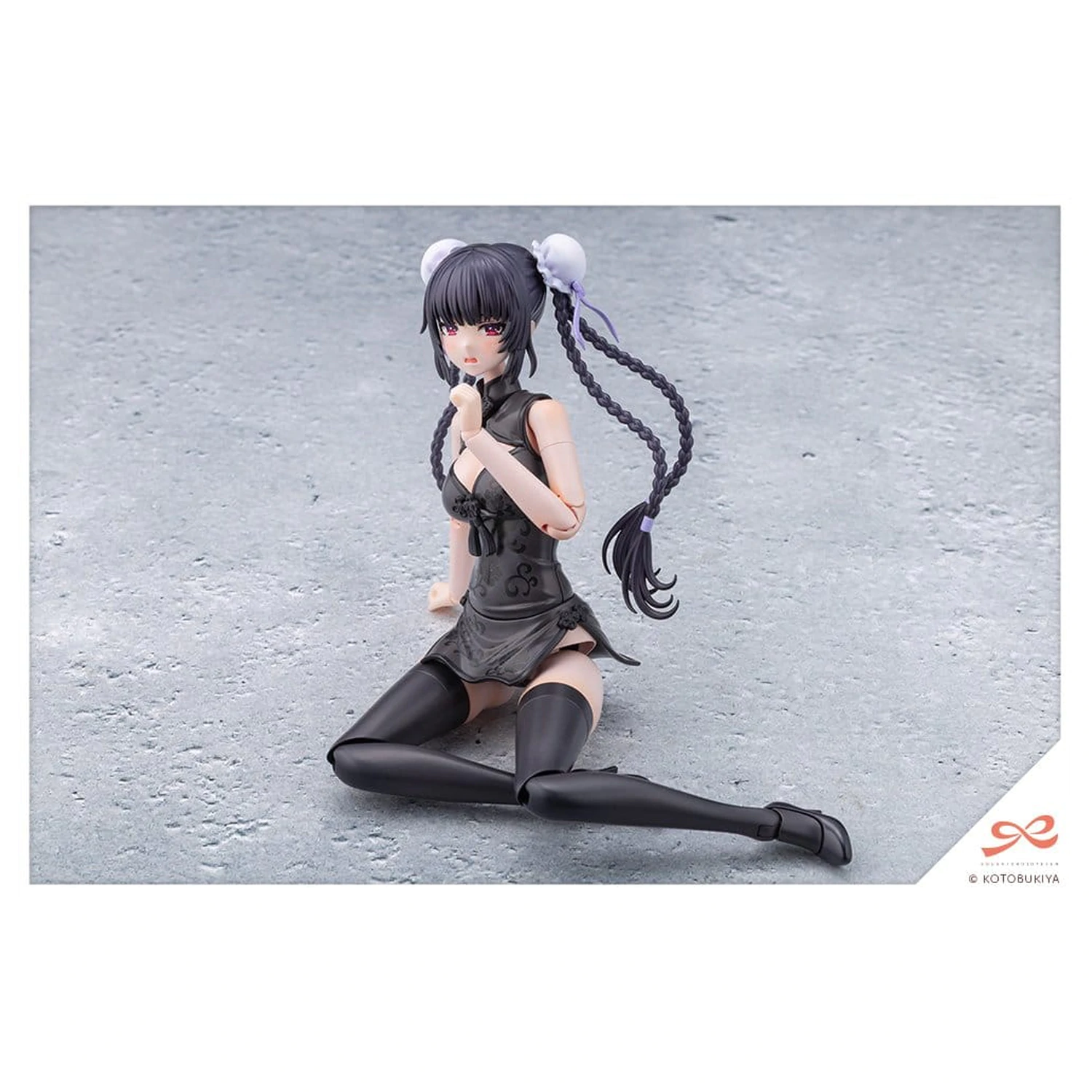 Sousaishojoteien Plastic Model Kit 1/10 Kuon Yakushiji Qipao Costume 17 cm product photo