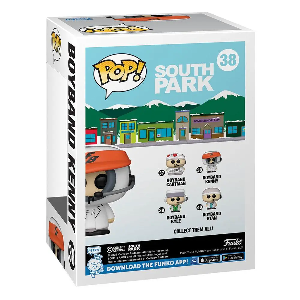 South Park 20th Anniversary POP! TV Vinyl Figure Boyband Kenny 9 cm termékfotó