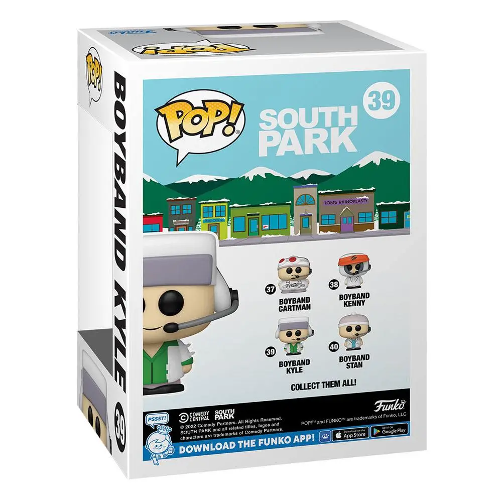 South Park 20th Anniversary POP! TV Vinyl Figure Boyband Kyle 9 cm termékfotó