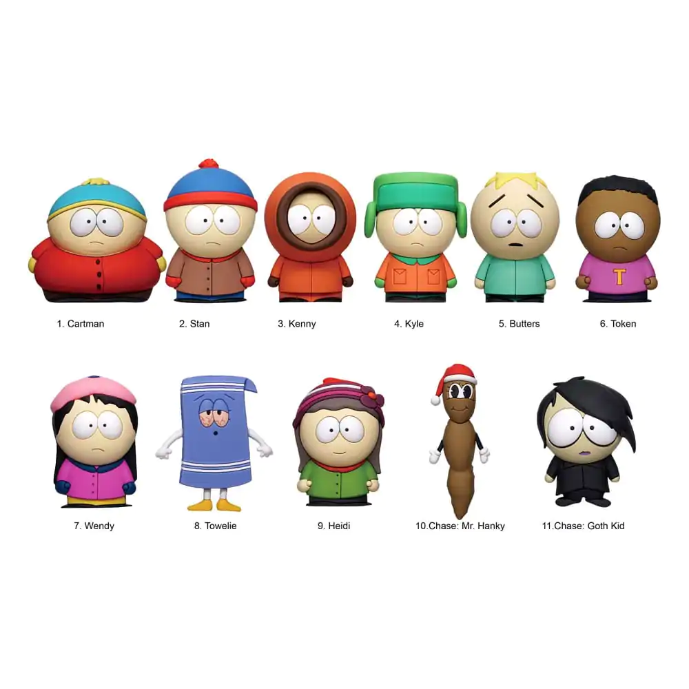 South Park 3D PVC Bag Clips Mystery Bag product photo