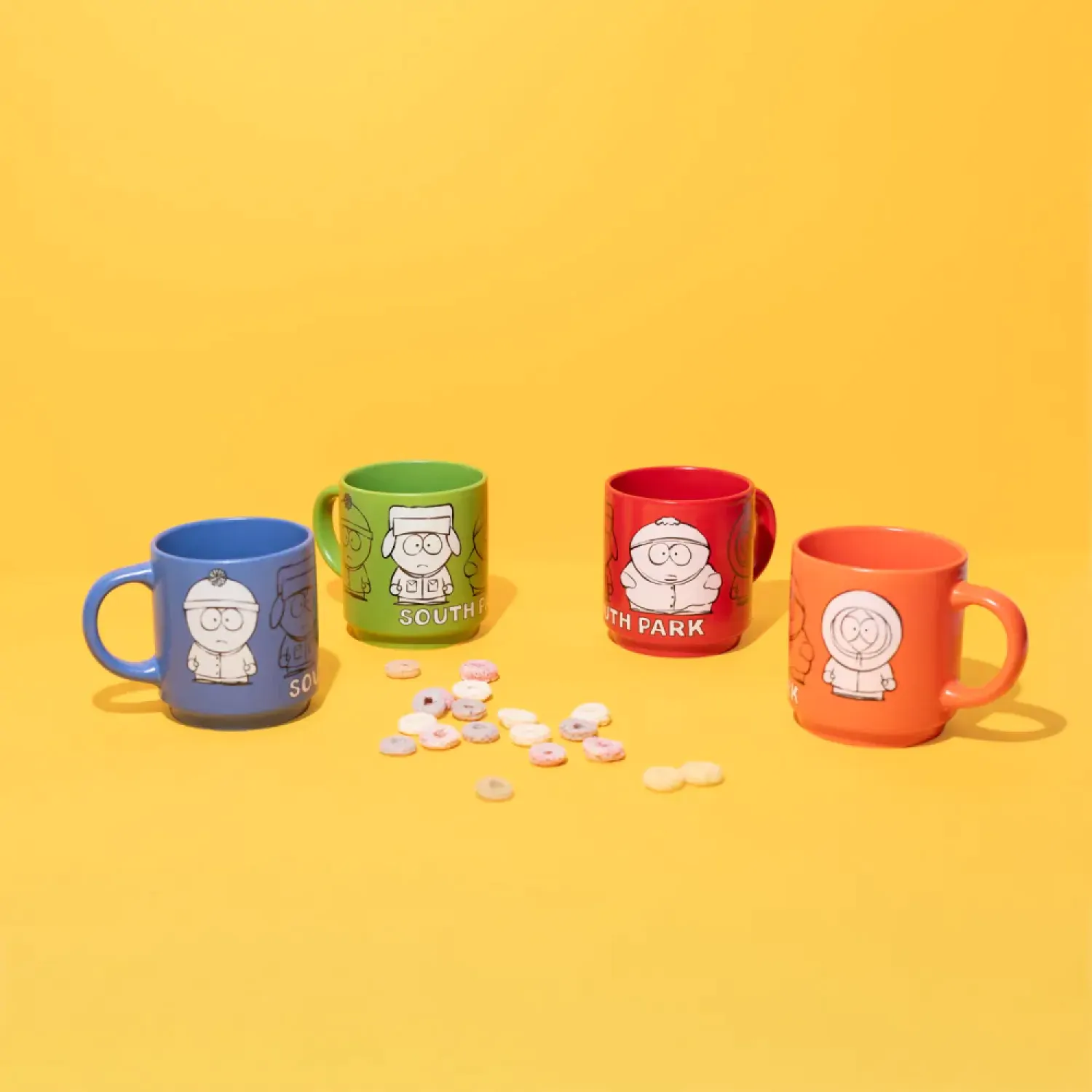 South Park Set of 4 mugs 300ml product photo