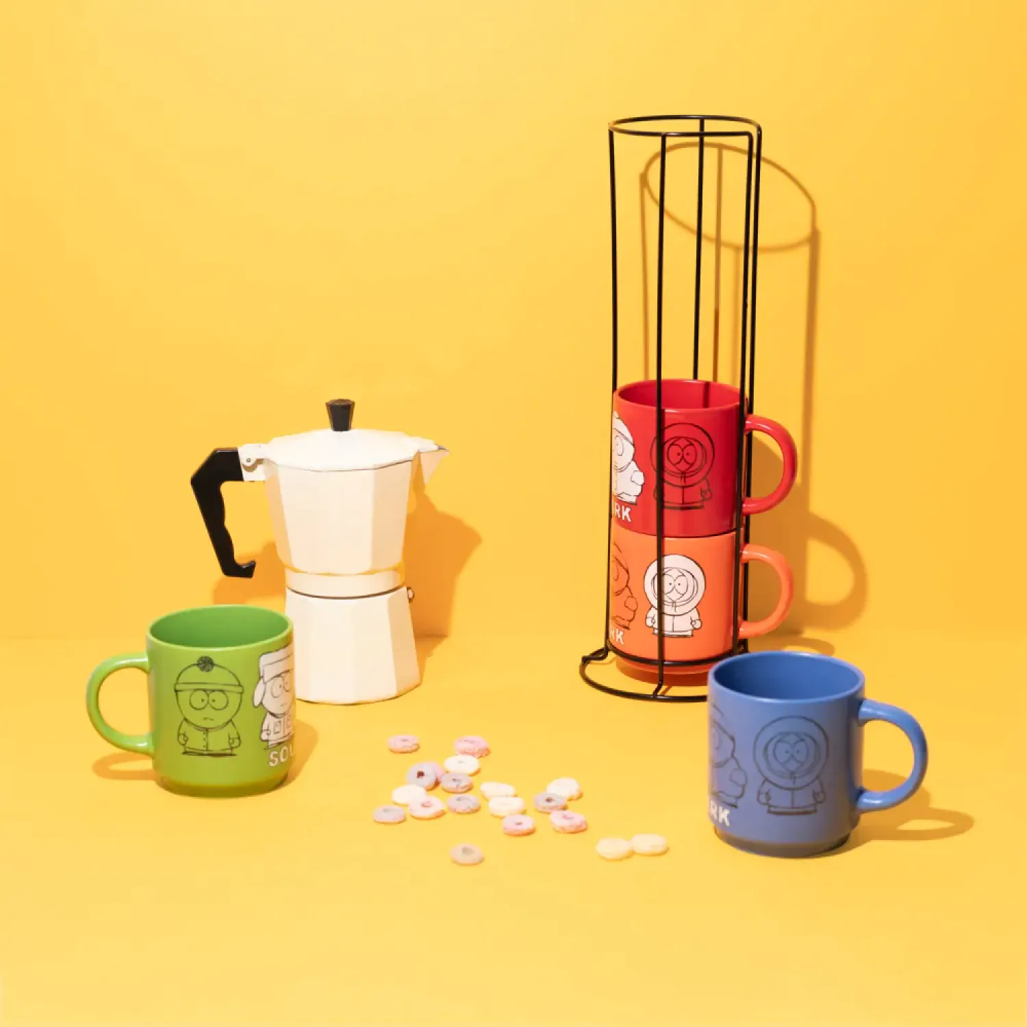 South Park Set of 4 mugs 300ml product photo