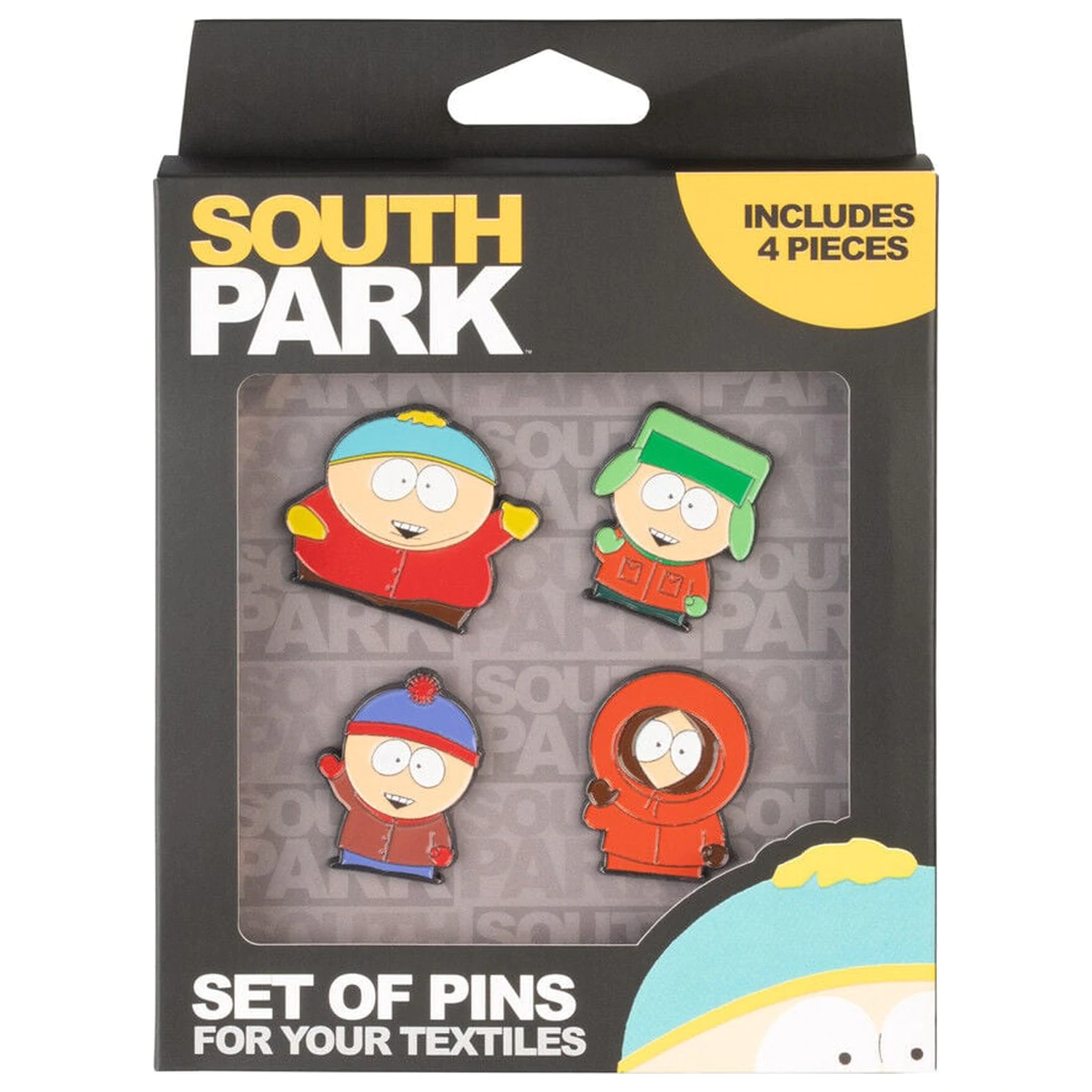 South Park set of 4 pins product photo